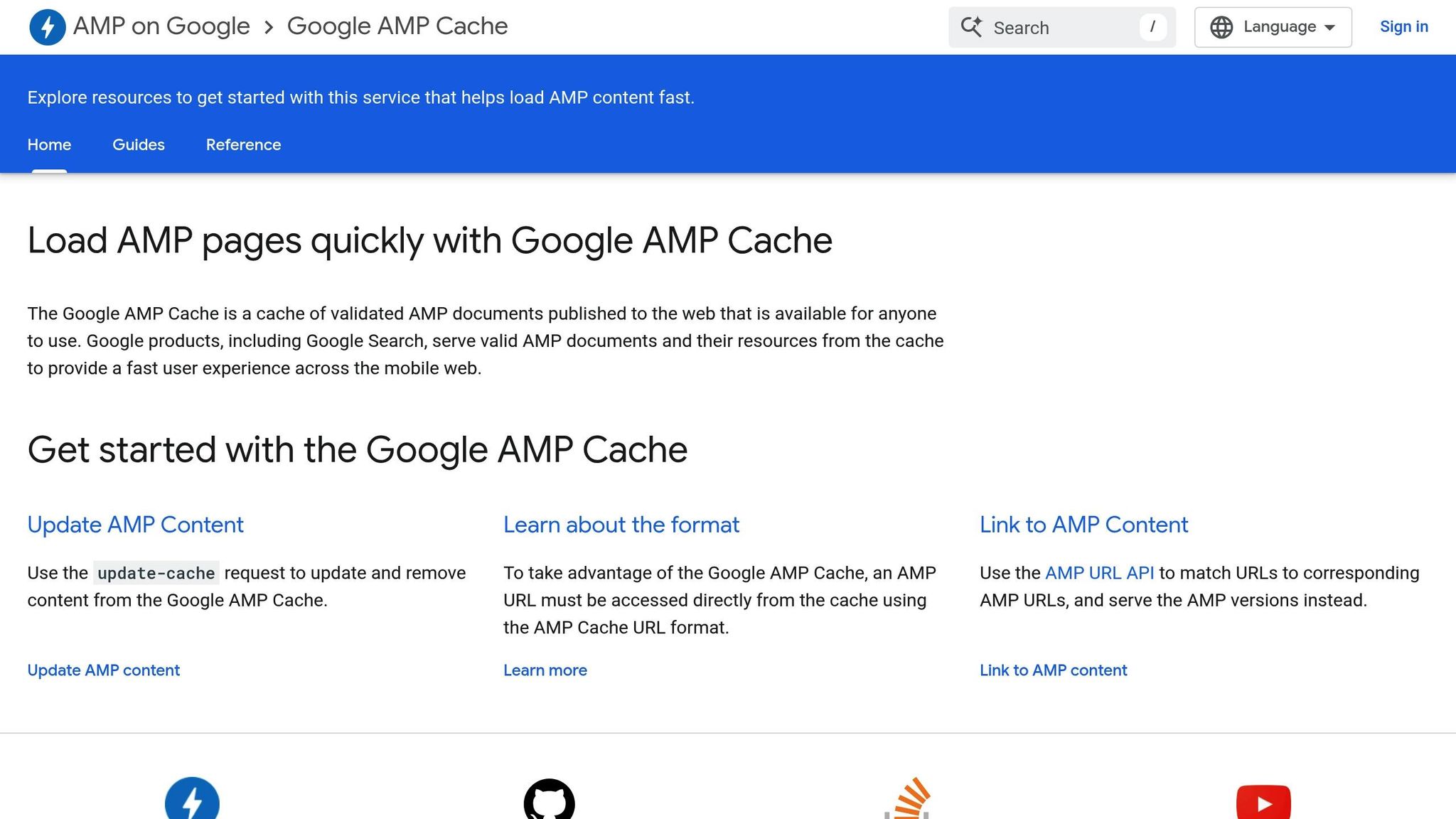 Google AMP Cache