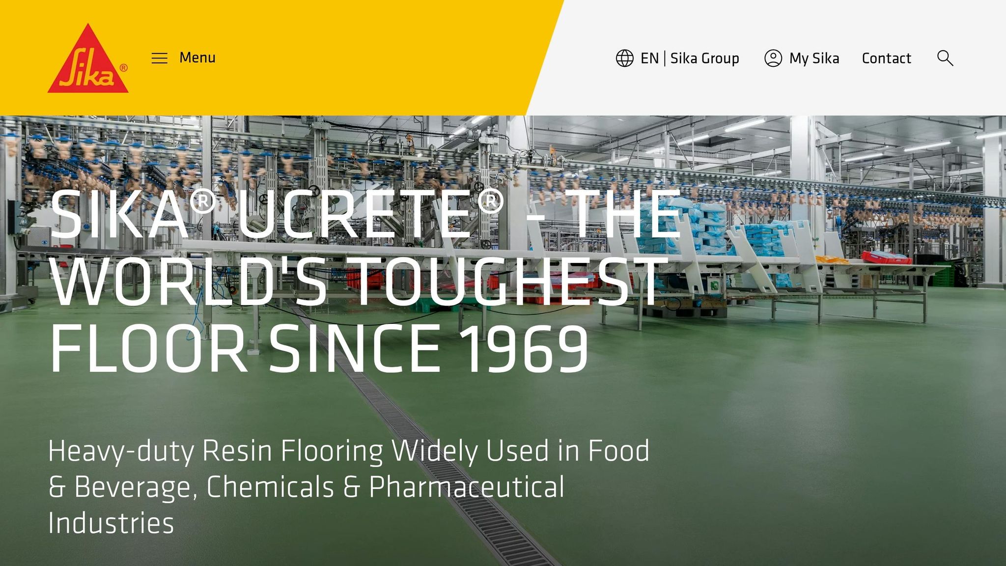 Ucrete cold storage flooring