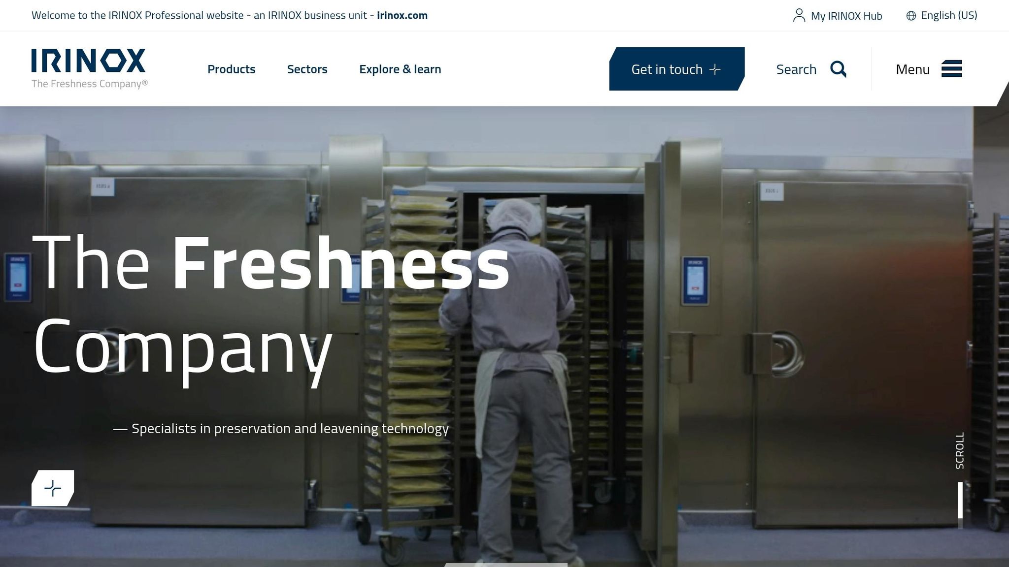 Irinox blast chiller maintenance