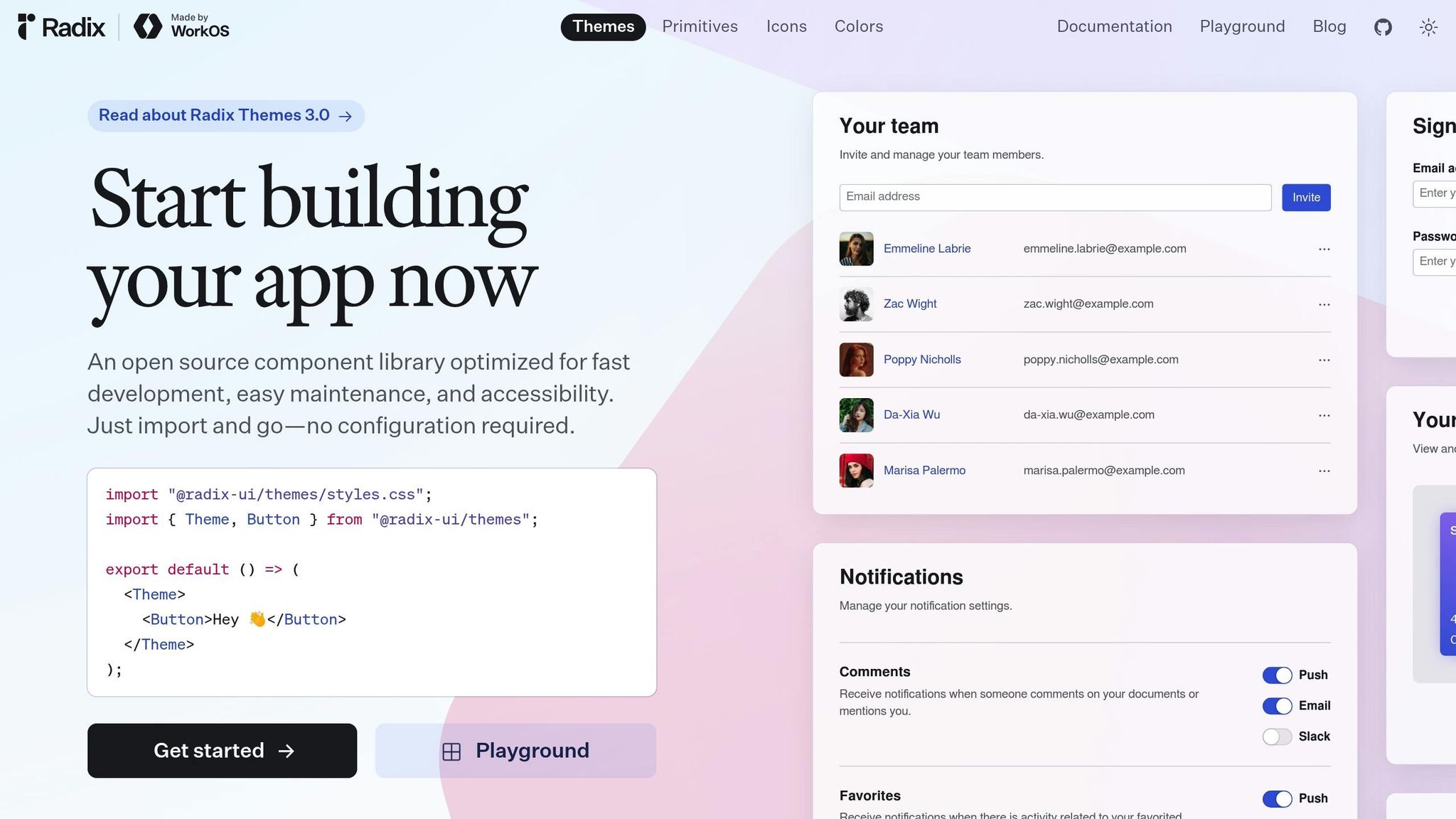 Radix UI
