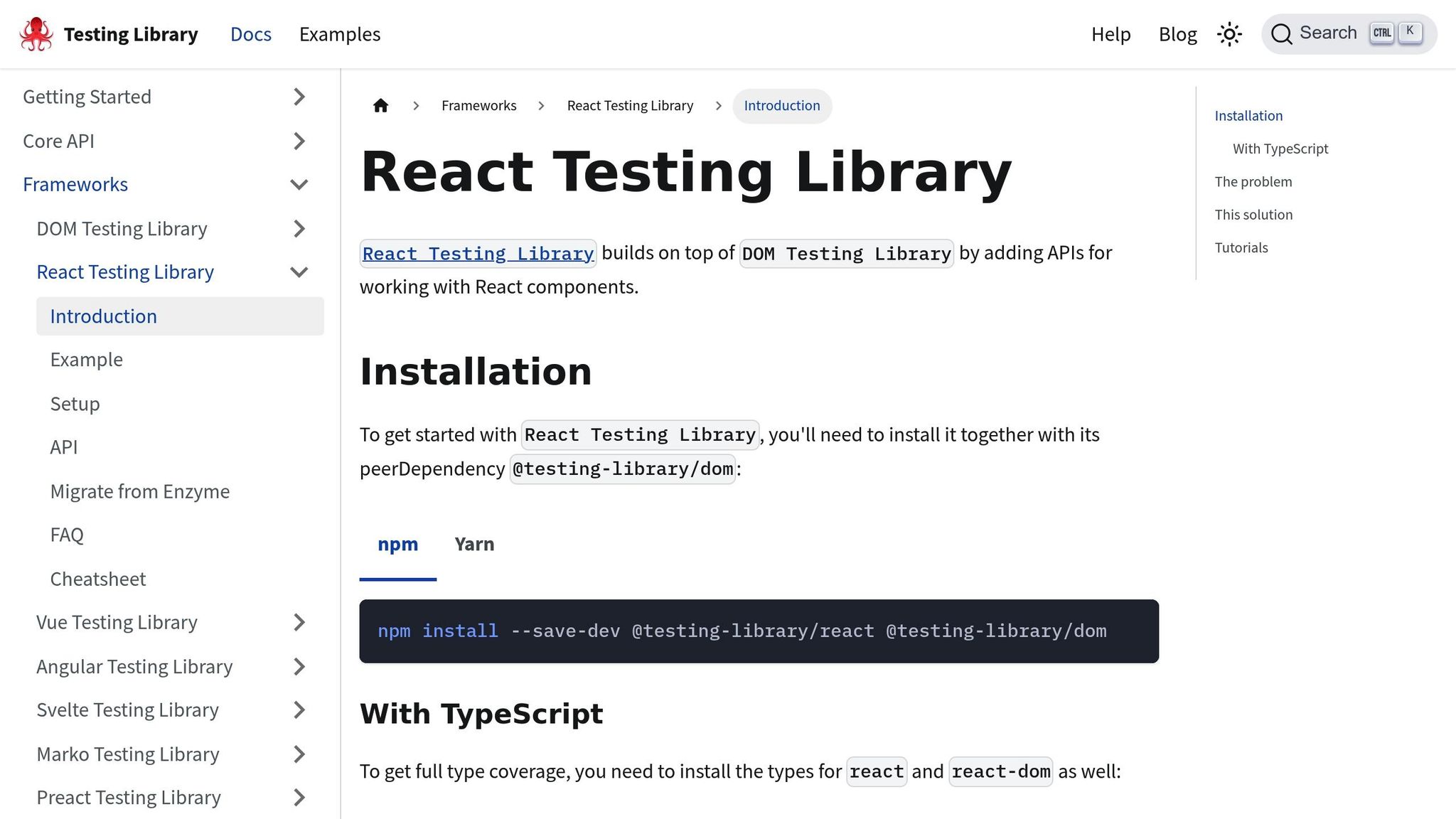 testing-library