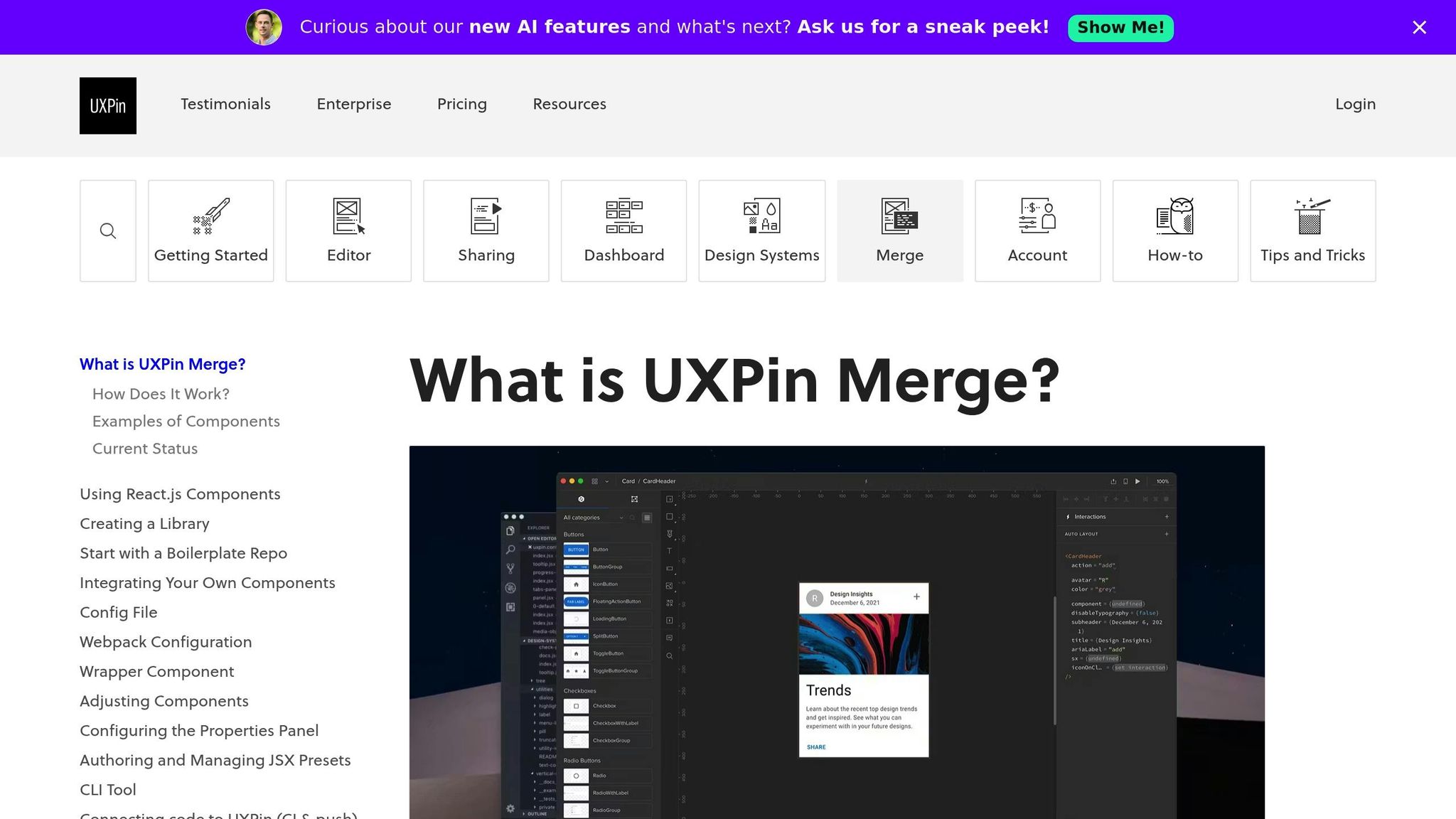 UXPin Merge