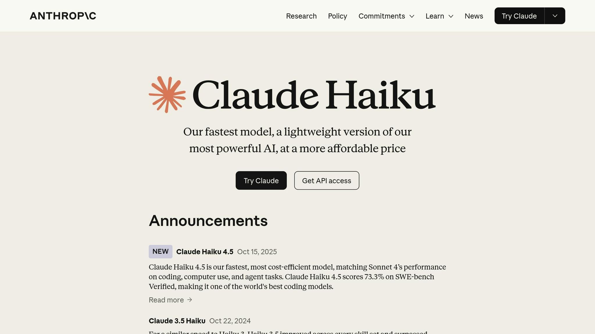 Claude Haiku 4.5