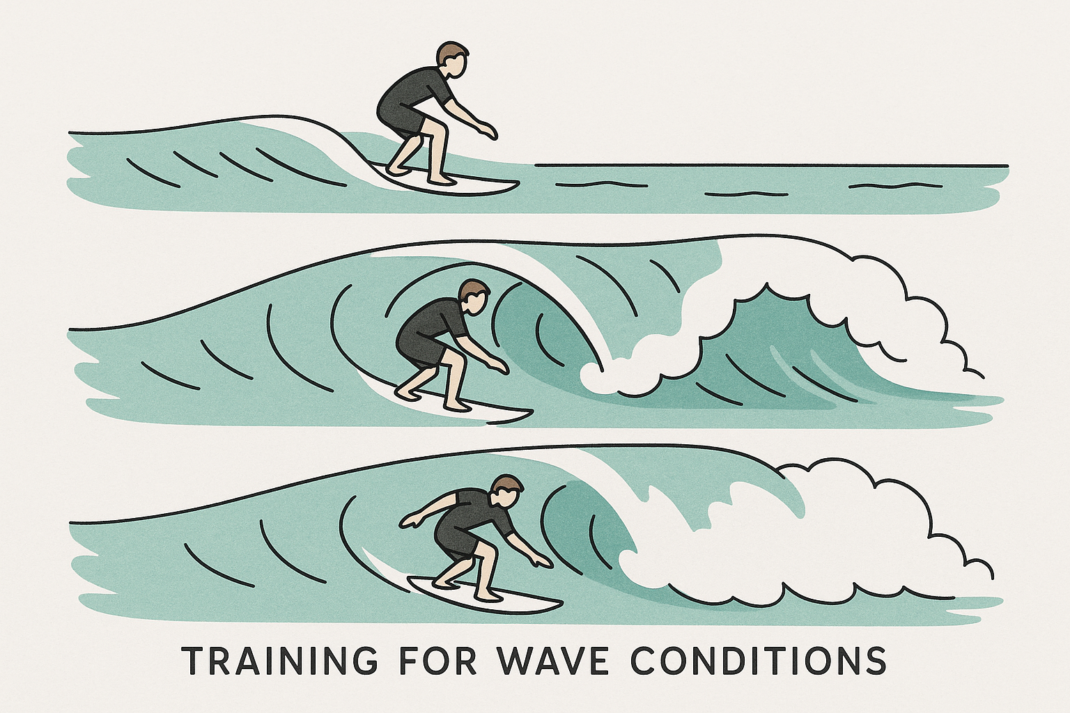 How to Train for Different Wave Conditions in Competitive Surfing