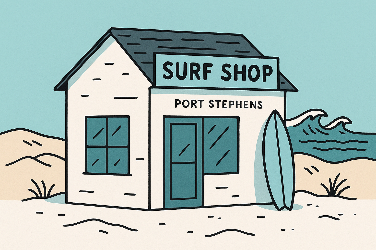 Top Surf Shops in Port Stephens for Visiting Surfers