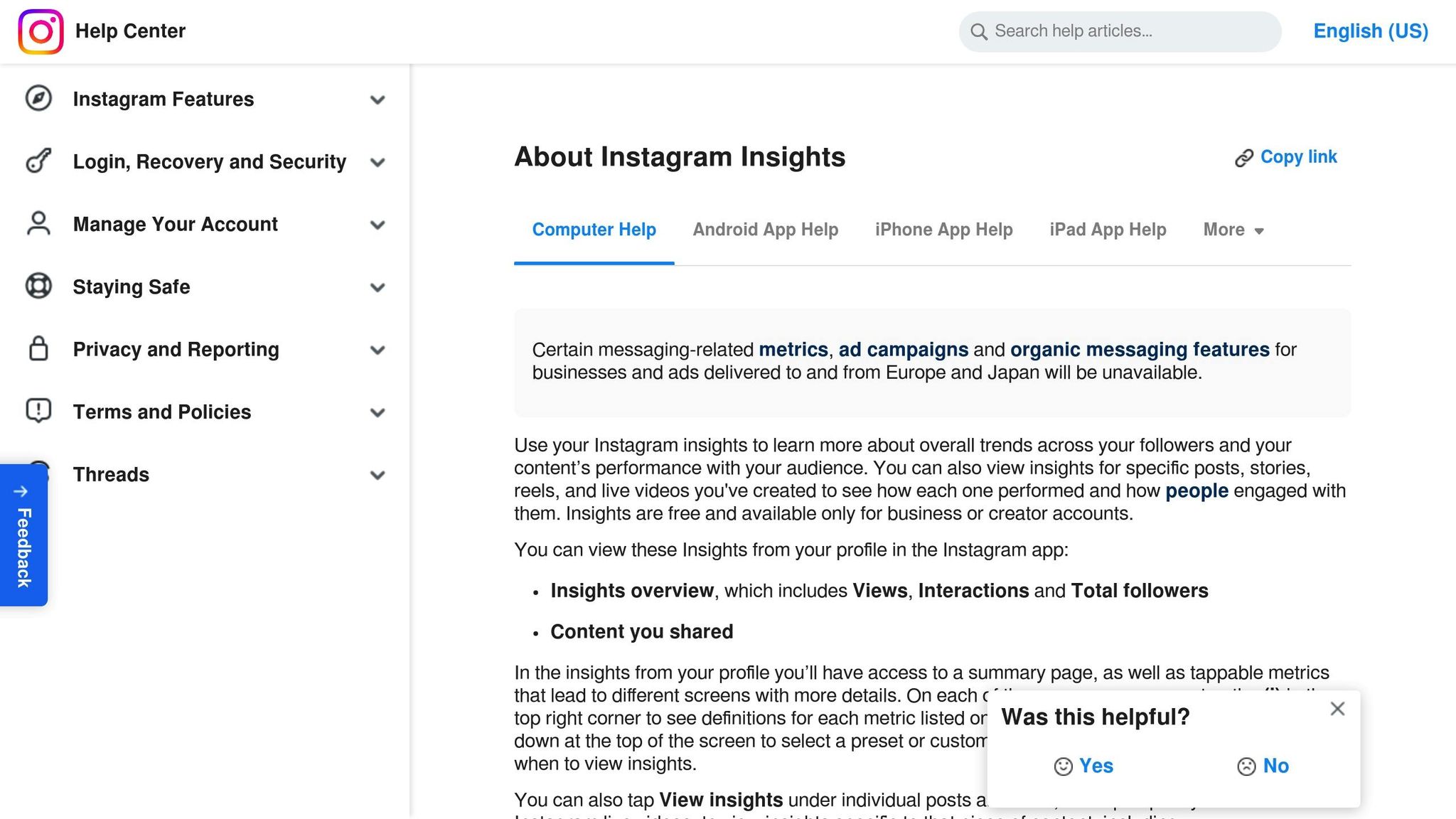Instagram Insights