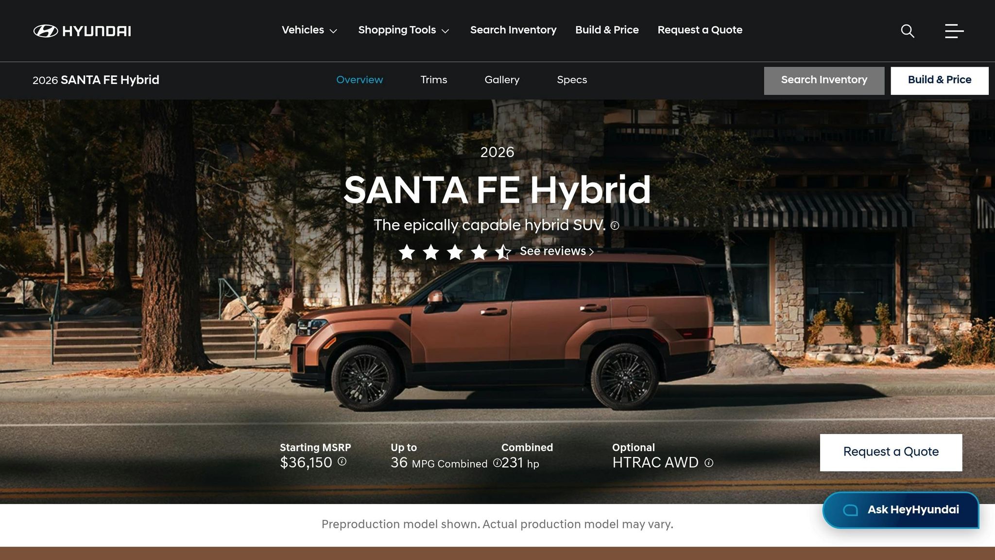 Hyundai Santa Fe Hybrid