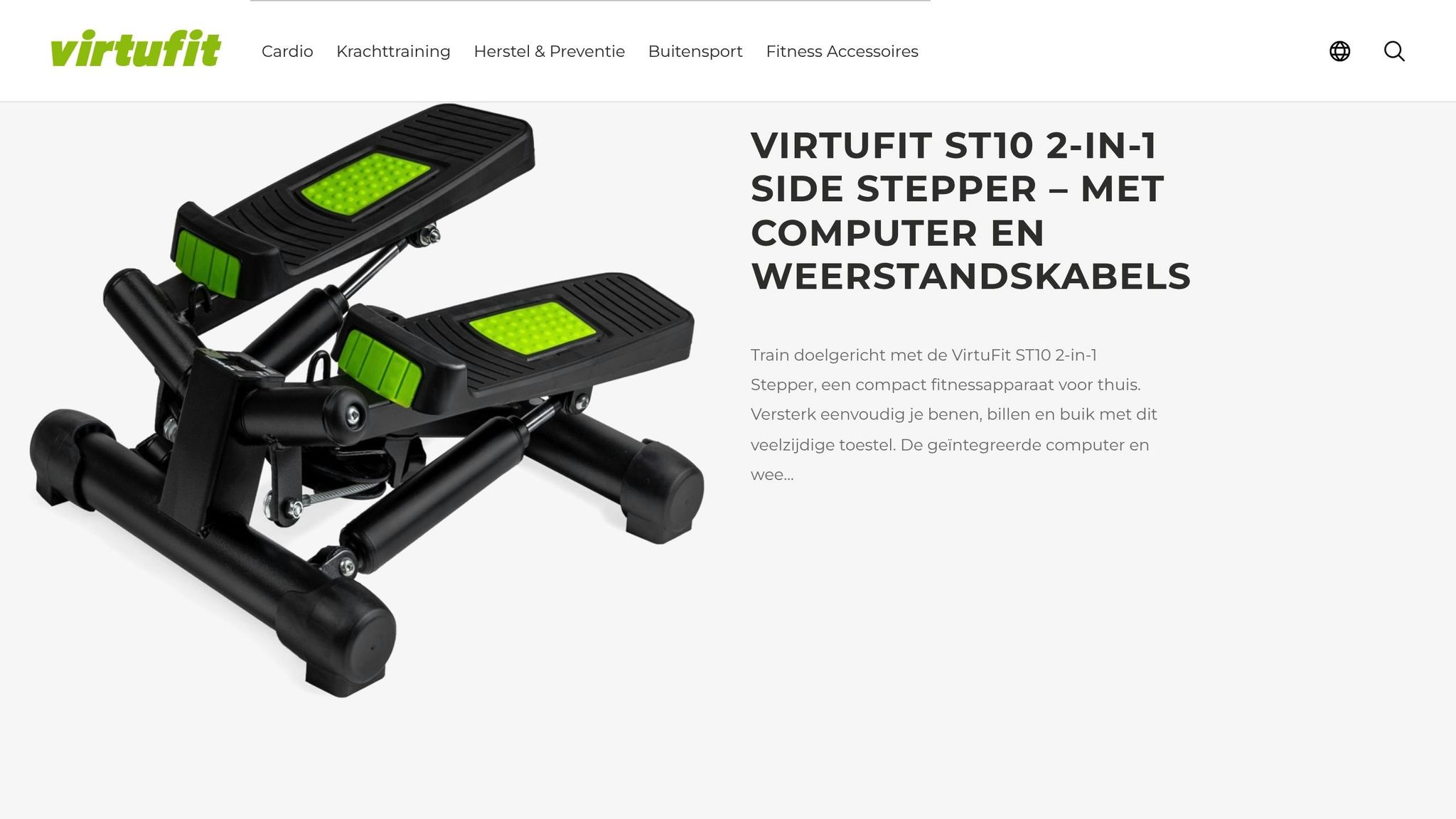VirtuFit ST10 2-in-1 Stepper