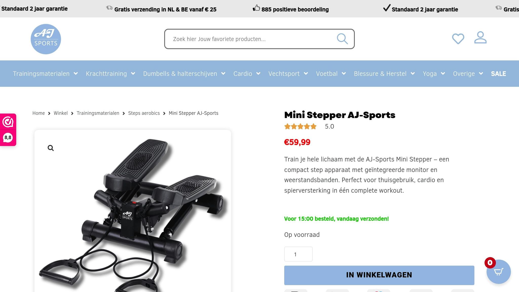 AJ-Sports Mini Stepper