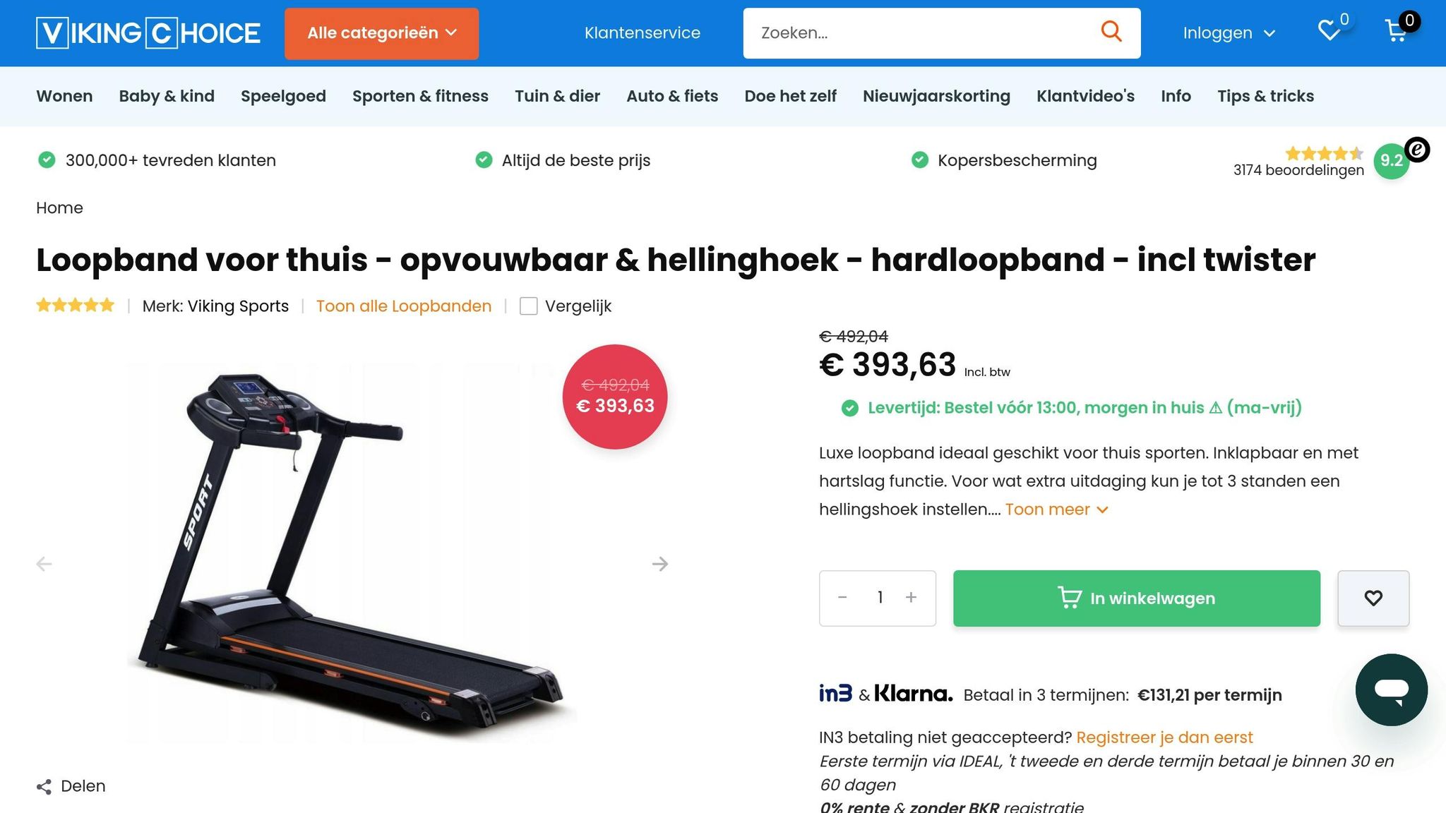 Basic Fitness Treadmill