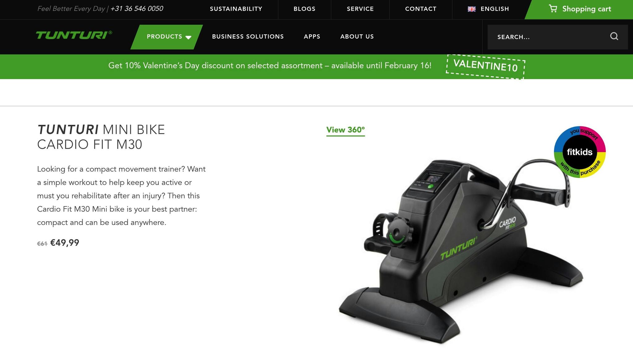 Tunturi Cardio Fit M30