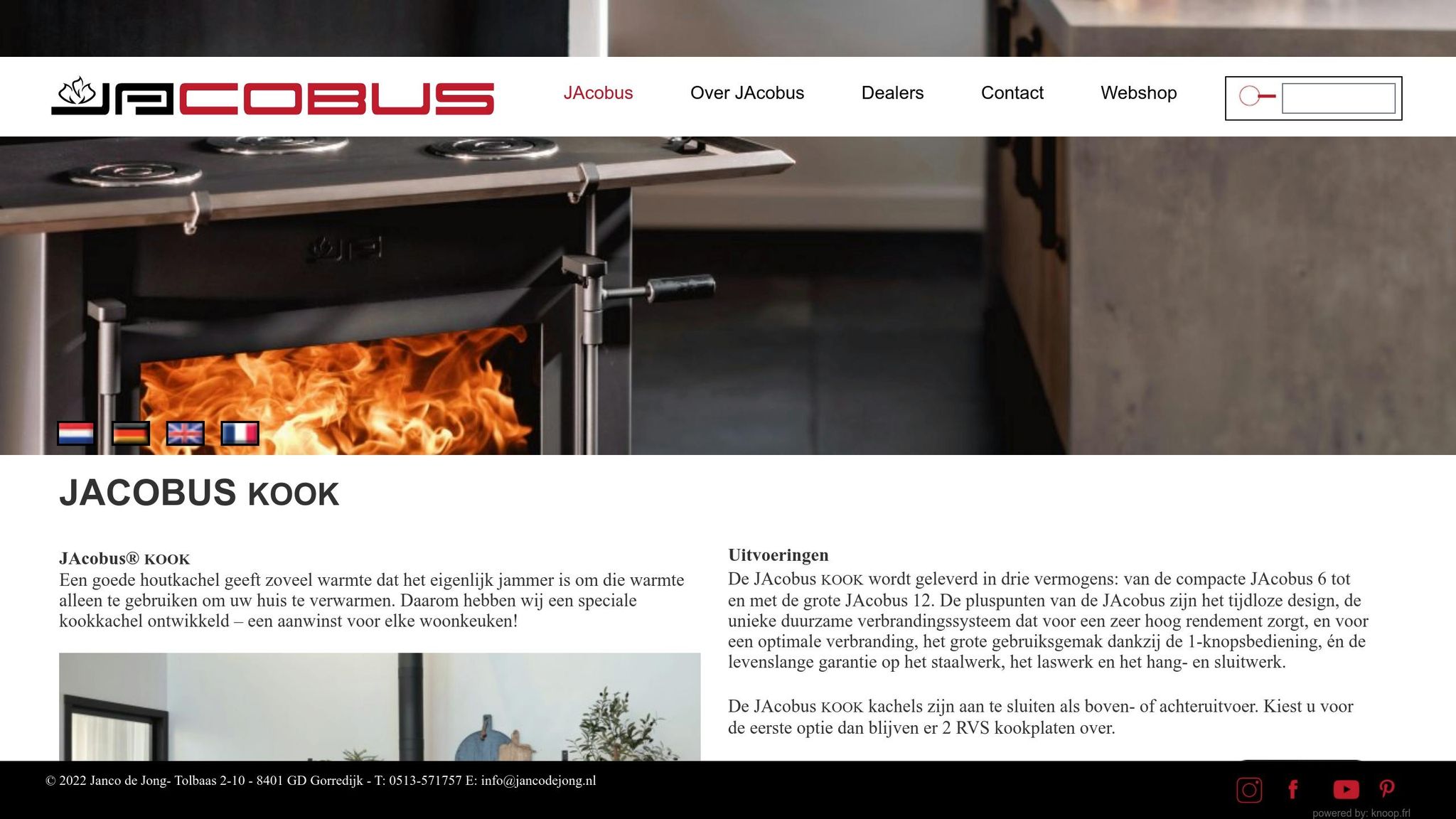 Jacobus 6 Kookkachel