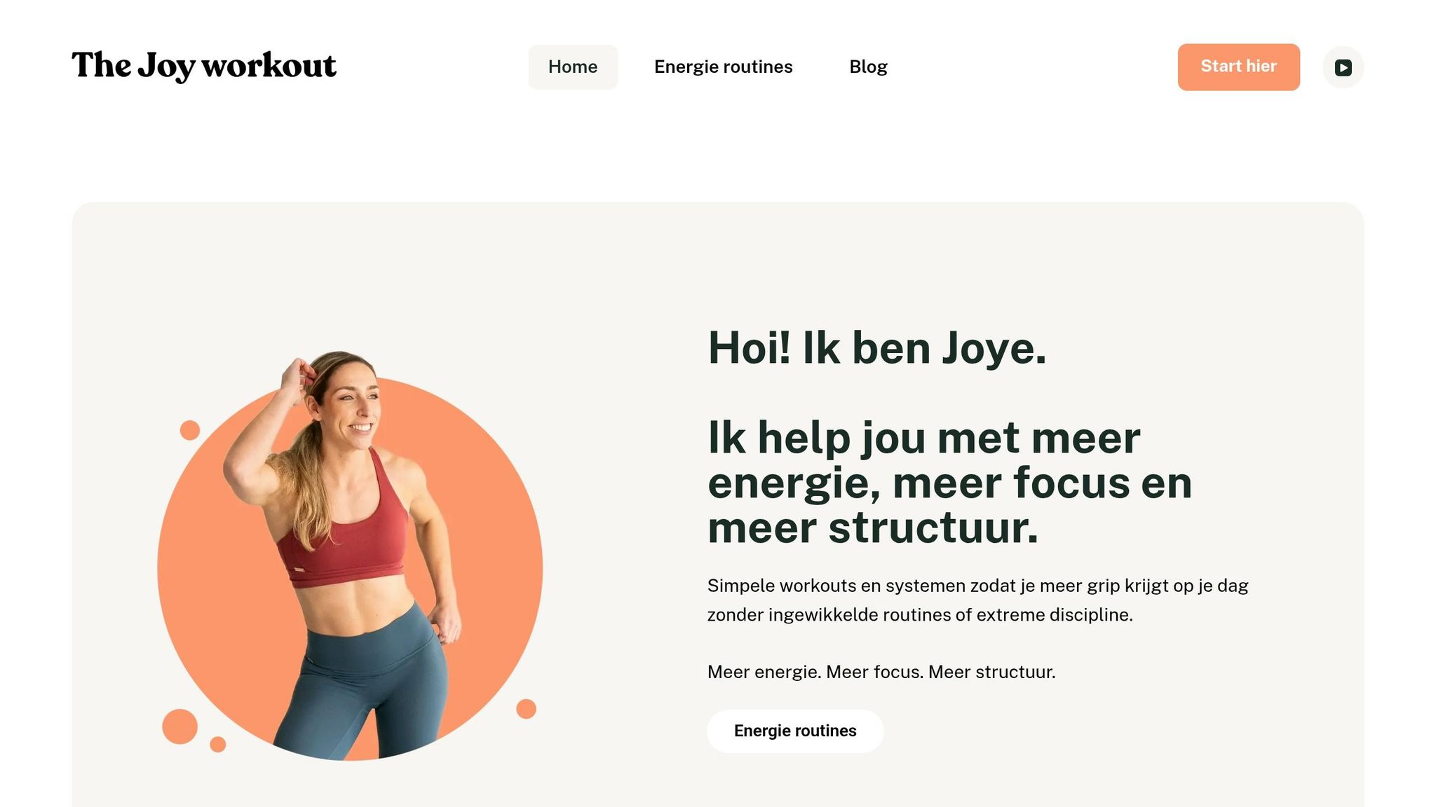 The Joy workout