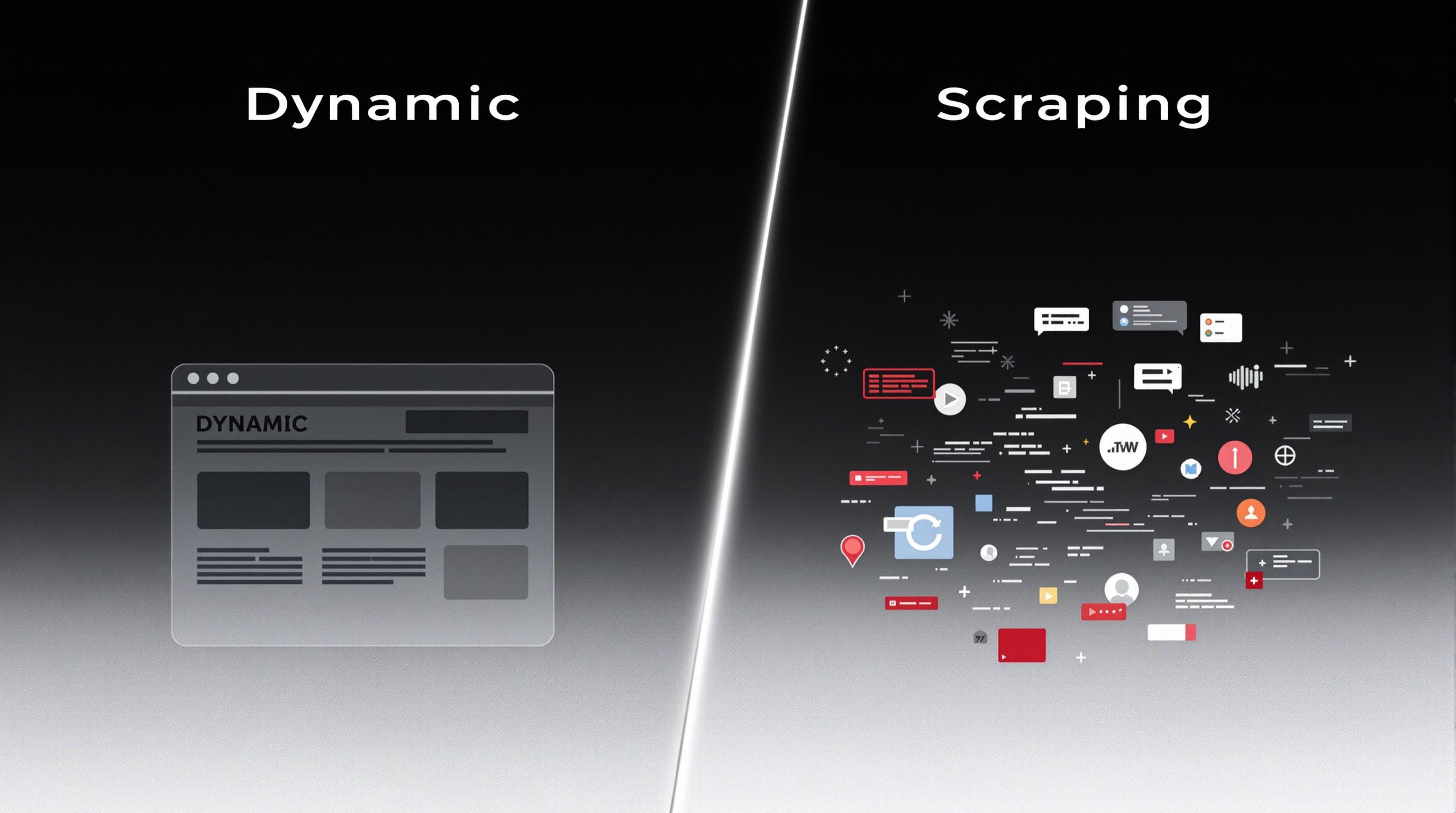 Dynamic vs. Static Web Scraping: When to Use Each