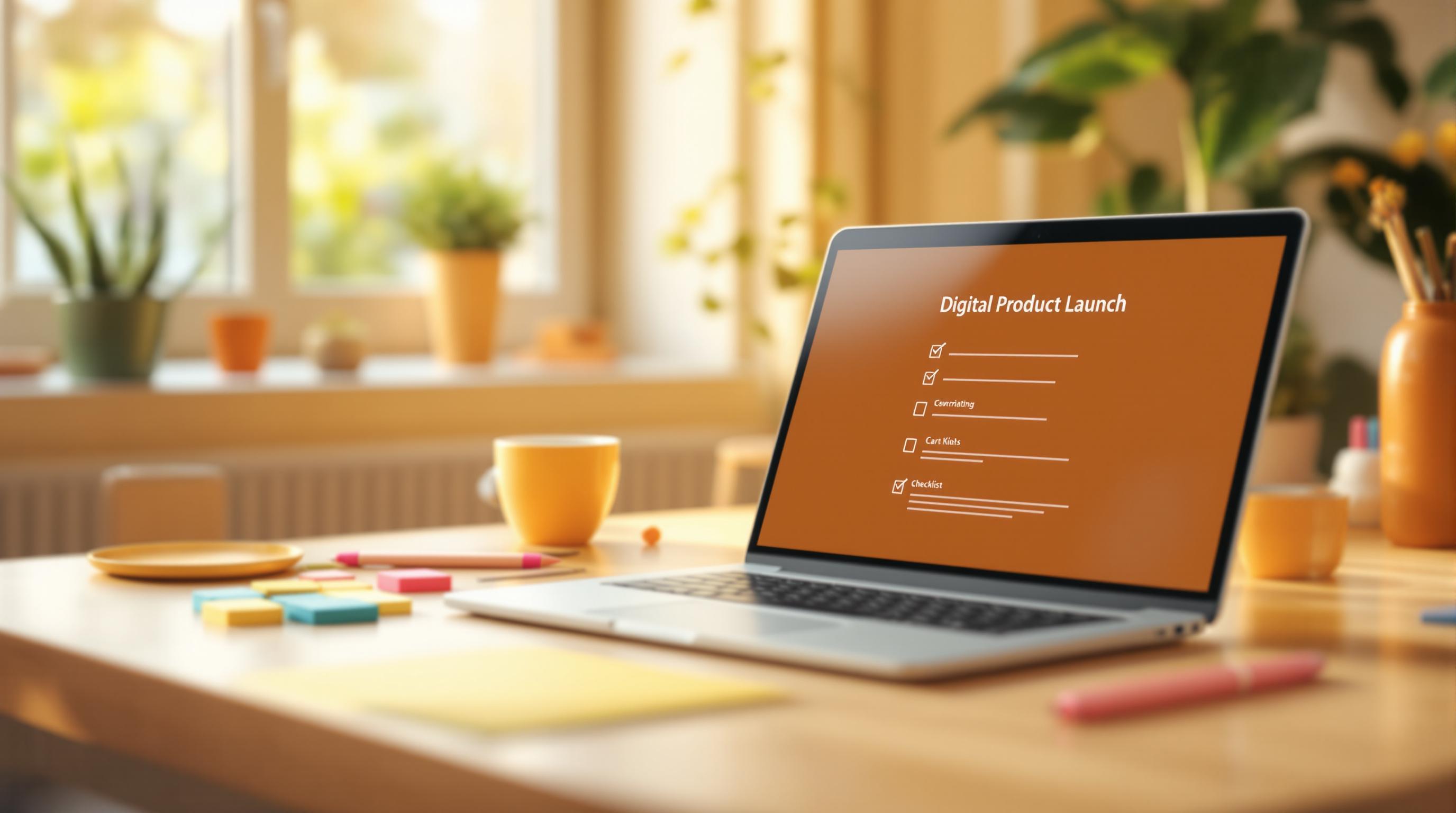 10-Step Digital Product Launch Checklist 2024