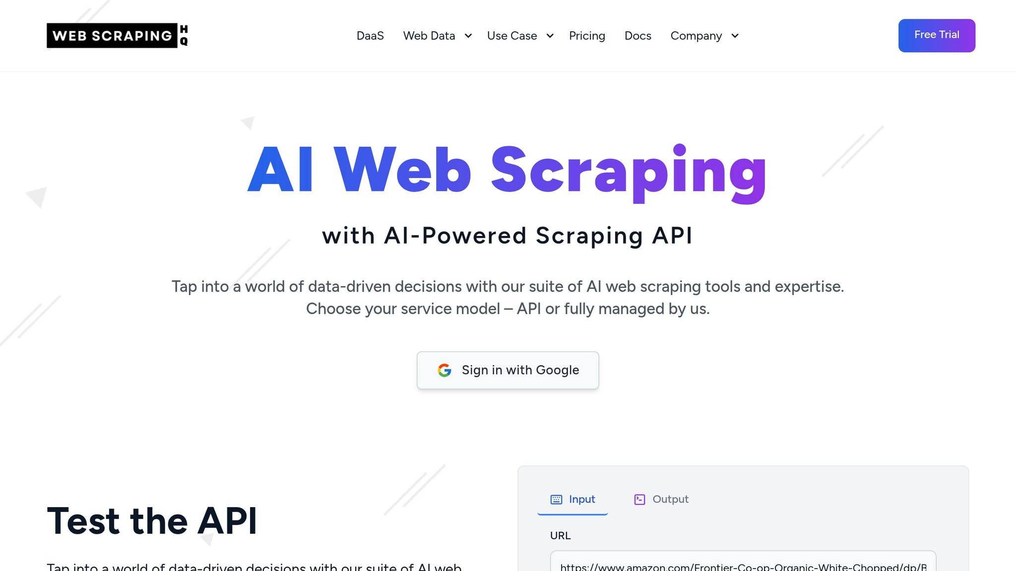 Web Scraping HQ
