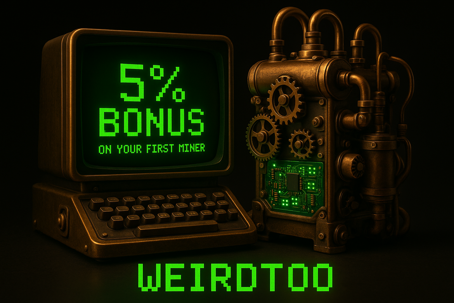 Get 5% Extra TH on Your First Miner - Just Use a Friend’s Code