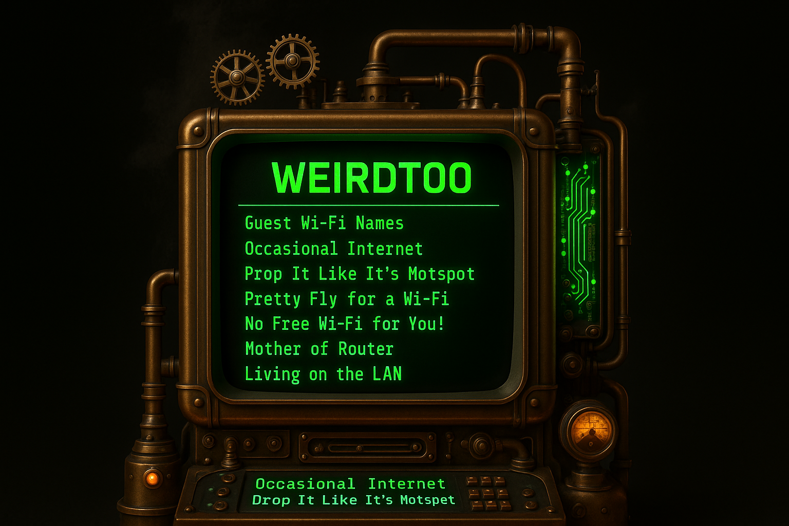 Guest Network Name Ideas Generator