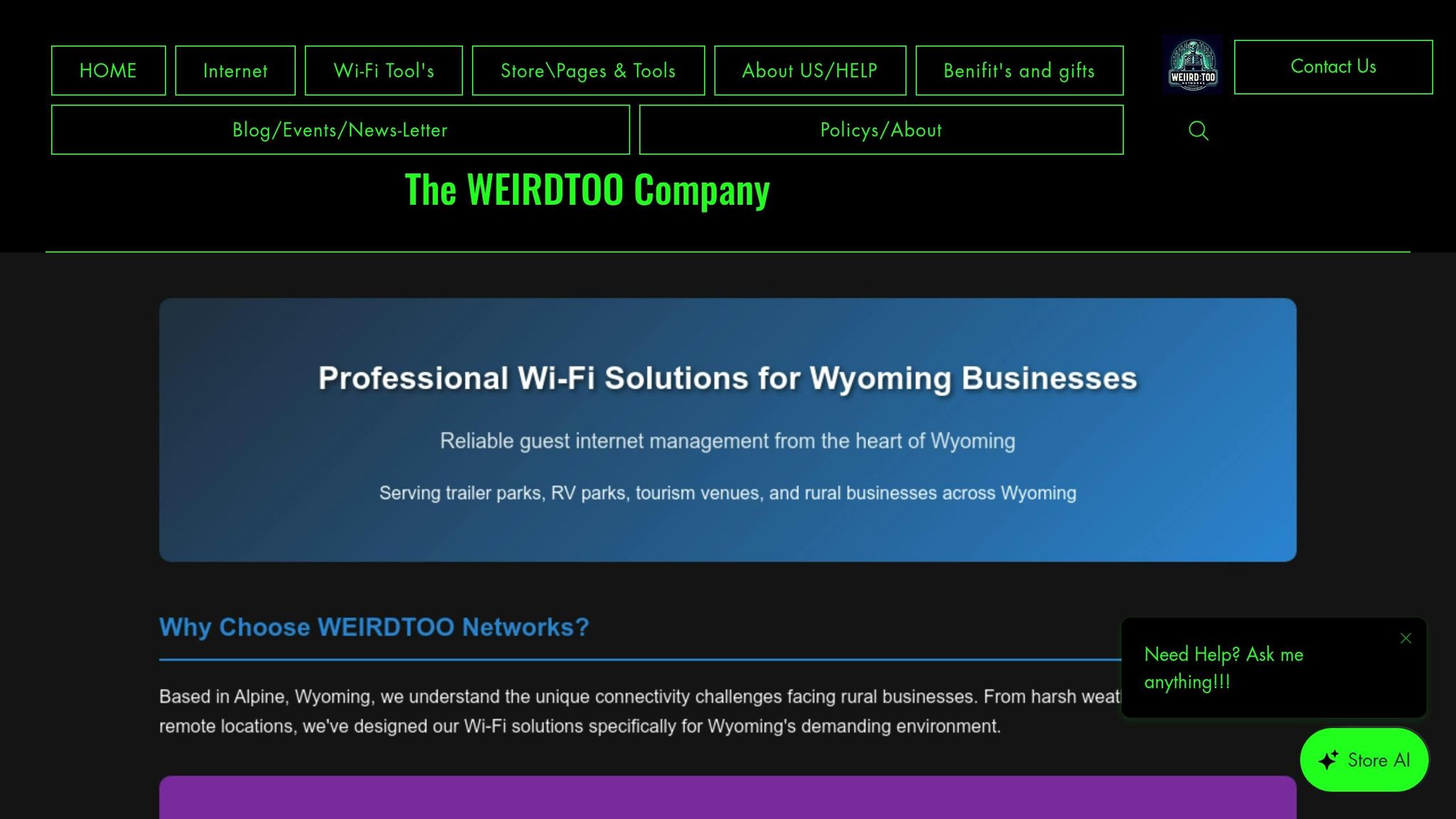 WEIRDTOO LLC