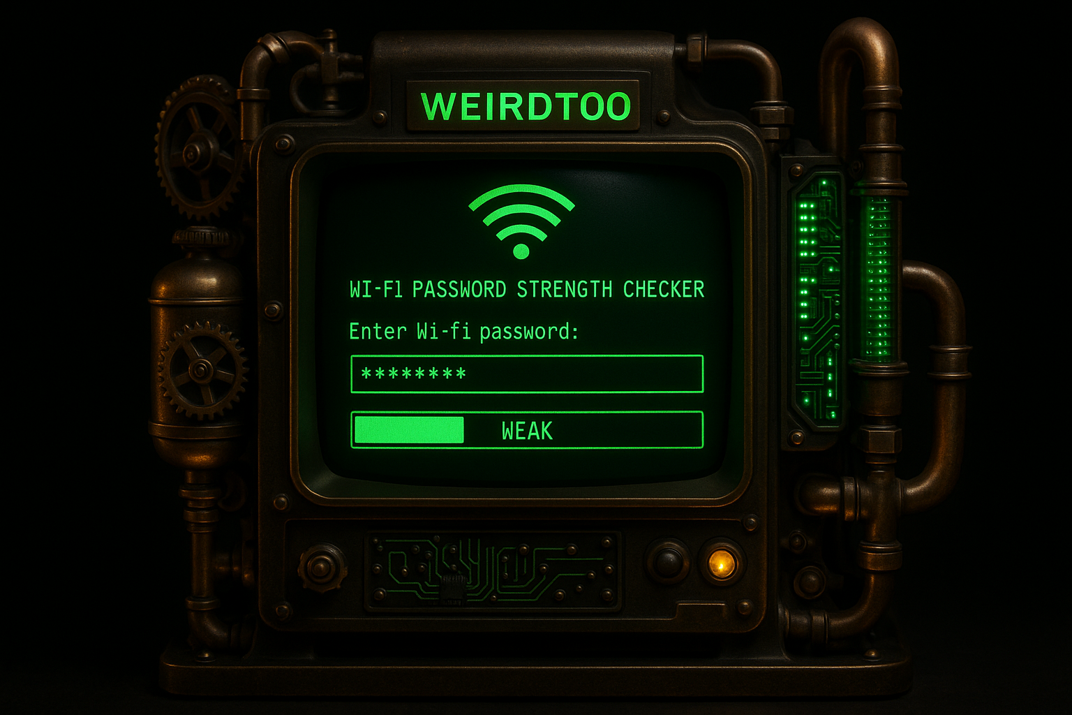 Wi-Fi Password Strength Checker