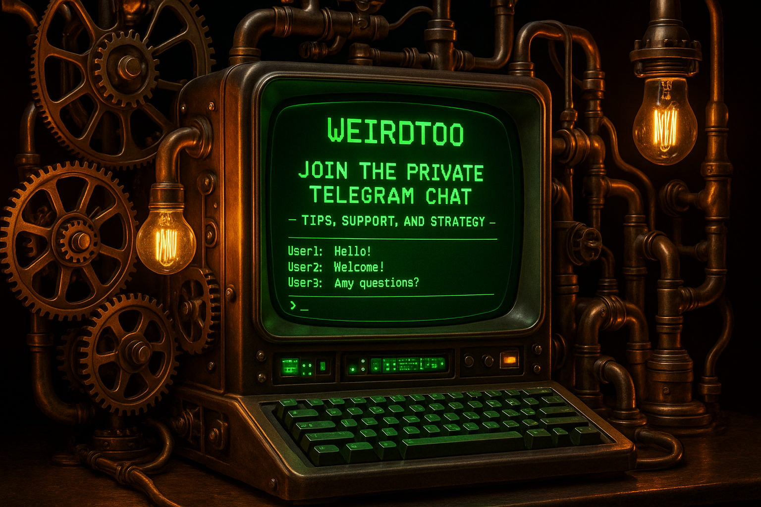 Join the Private Telegram Chat - Tips, Support, and Strategy