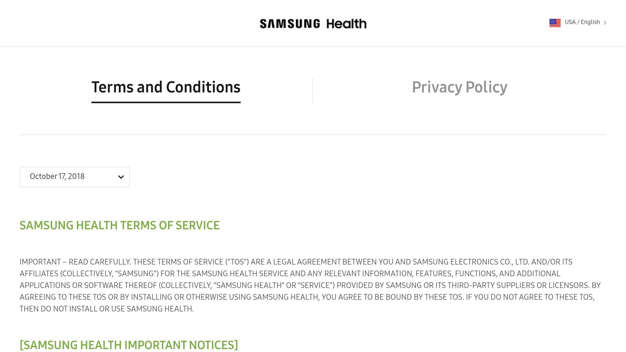 Samsung Health