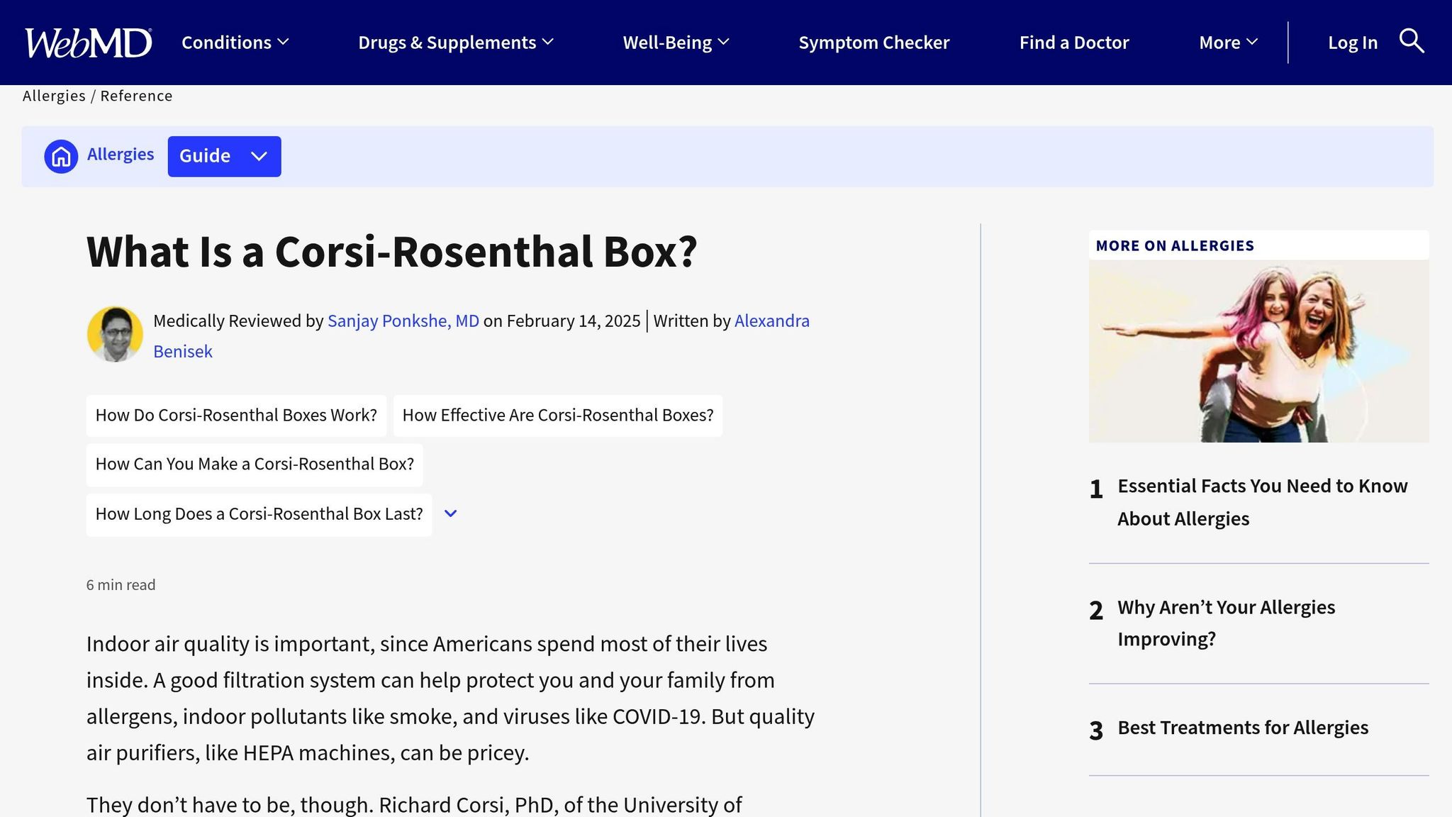 Corsi-Rosenthal Box