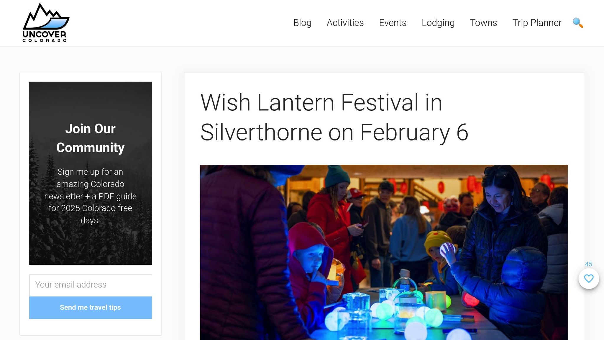 Wish Lantern Festival