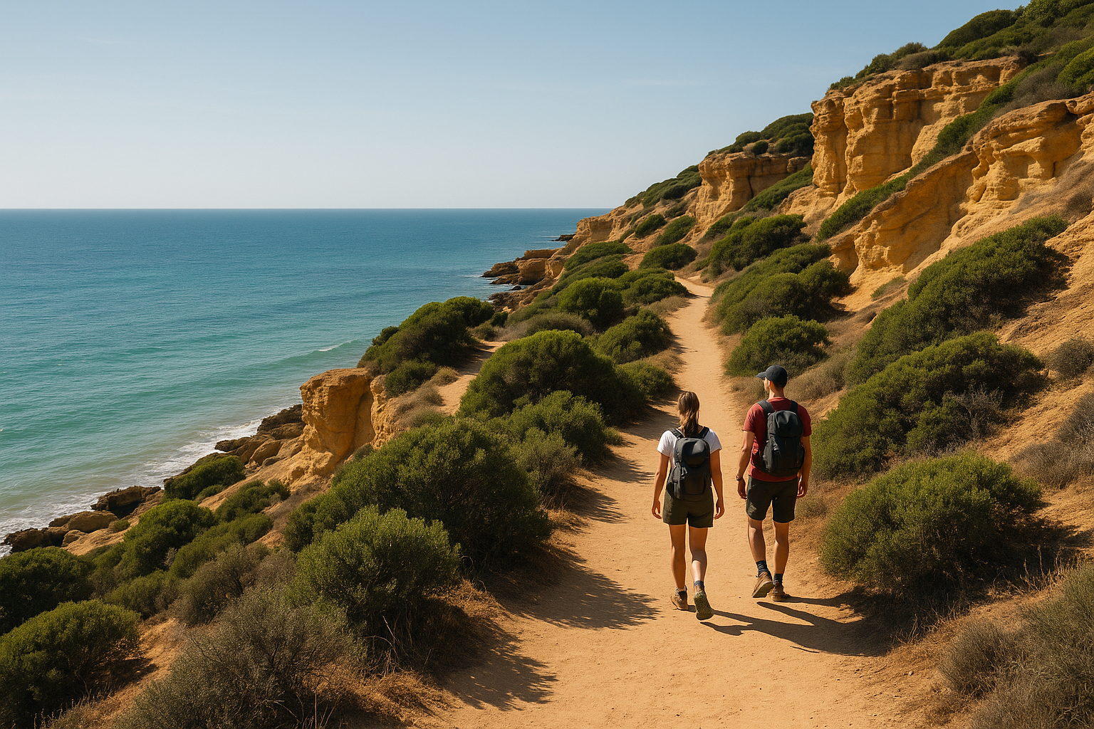 5 Hiking Trails Along the Cliffs of Conil