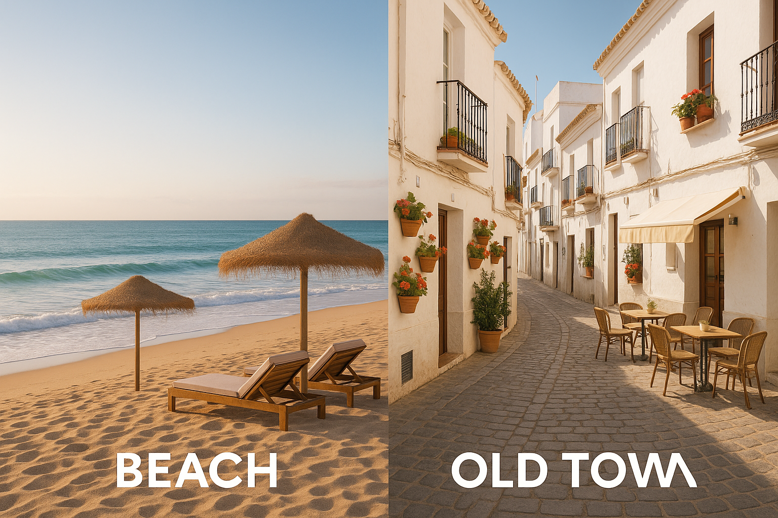 Beach vs. Old Town: Where to Stay in Conil