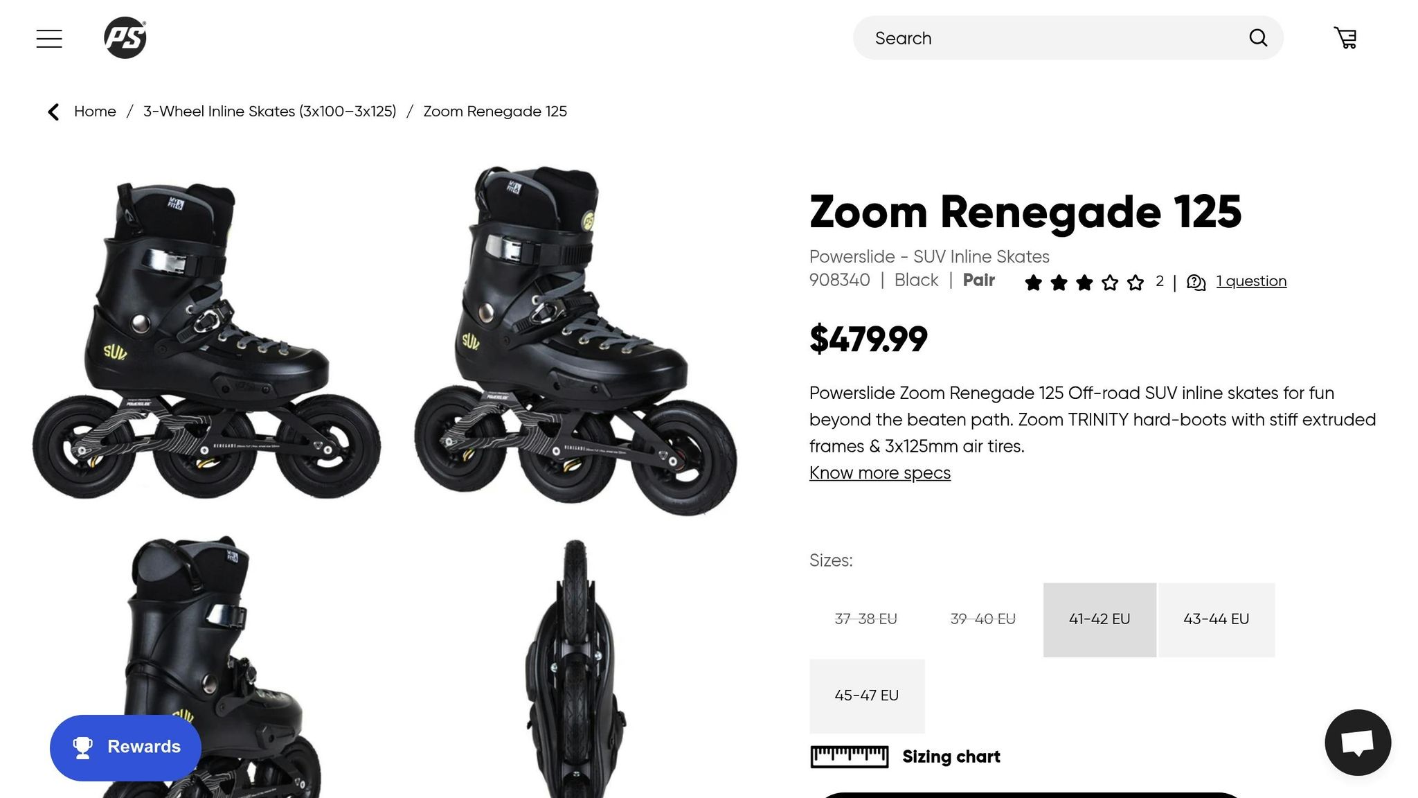 Powerslide SUV Zoom Renegade 125