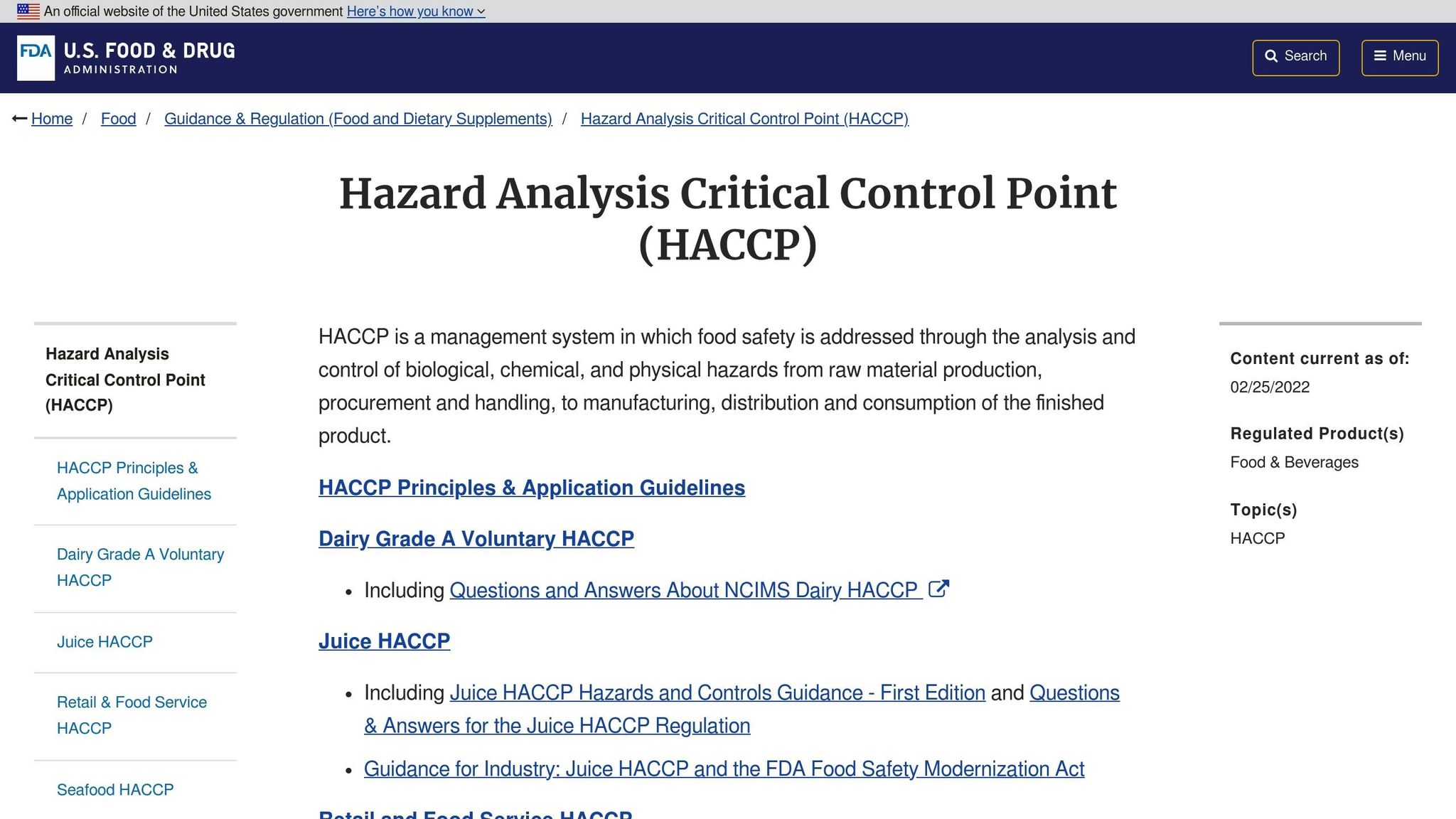 HACCP
