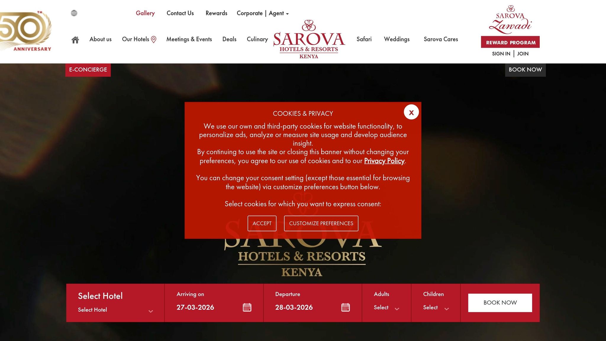 Sarova Taita Hills Game Lodge