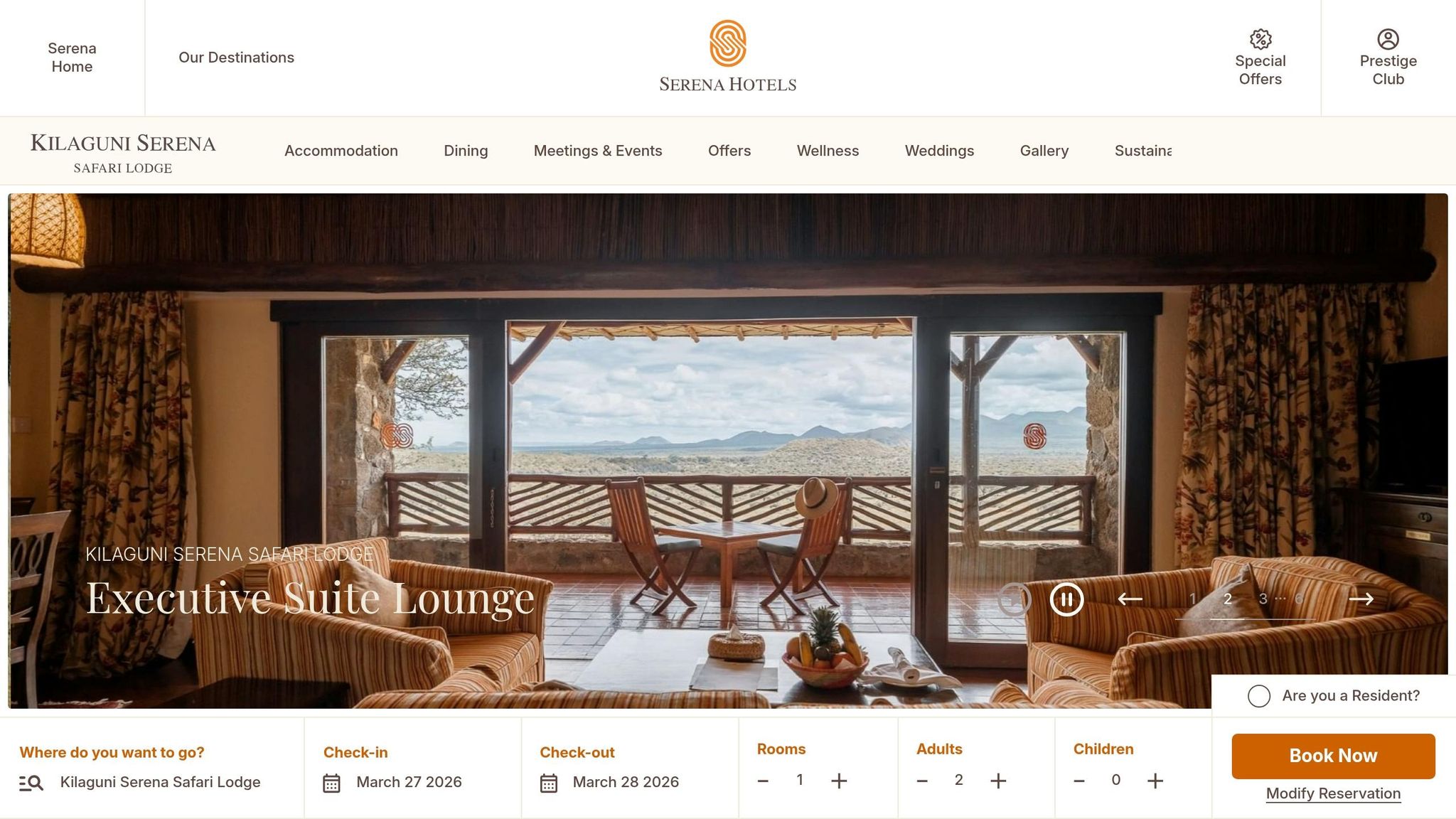 Kilaguni Serena Lodge