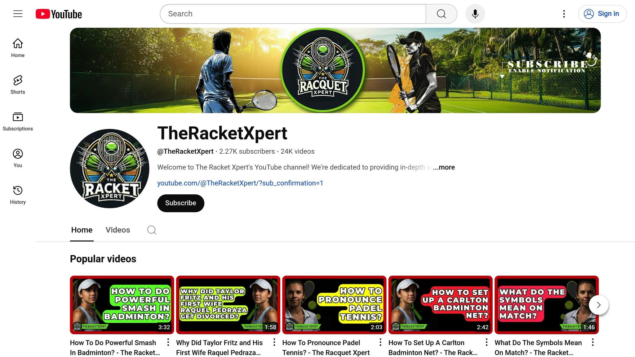 The Racket Xpert