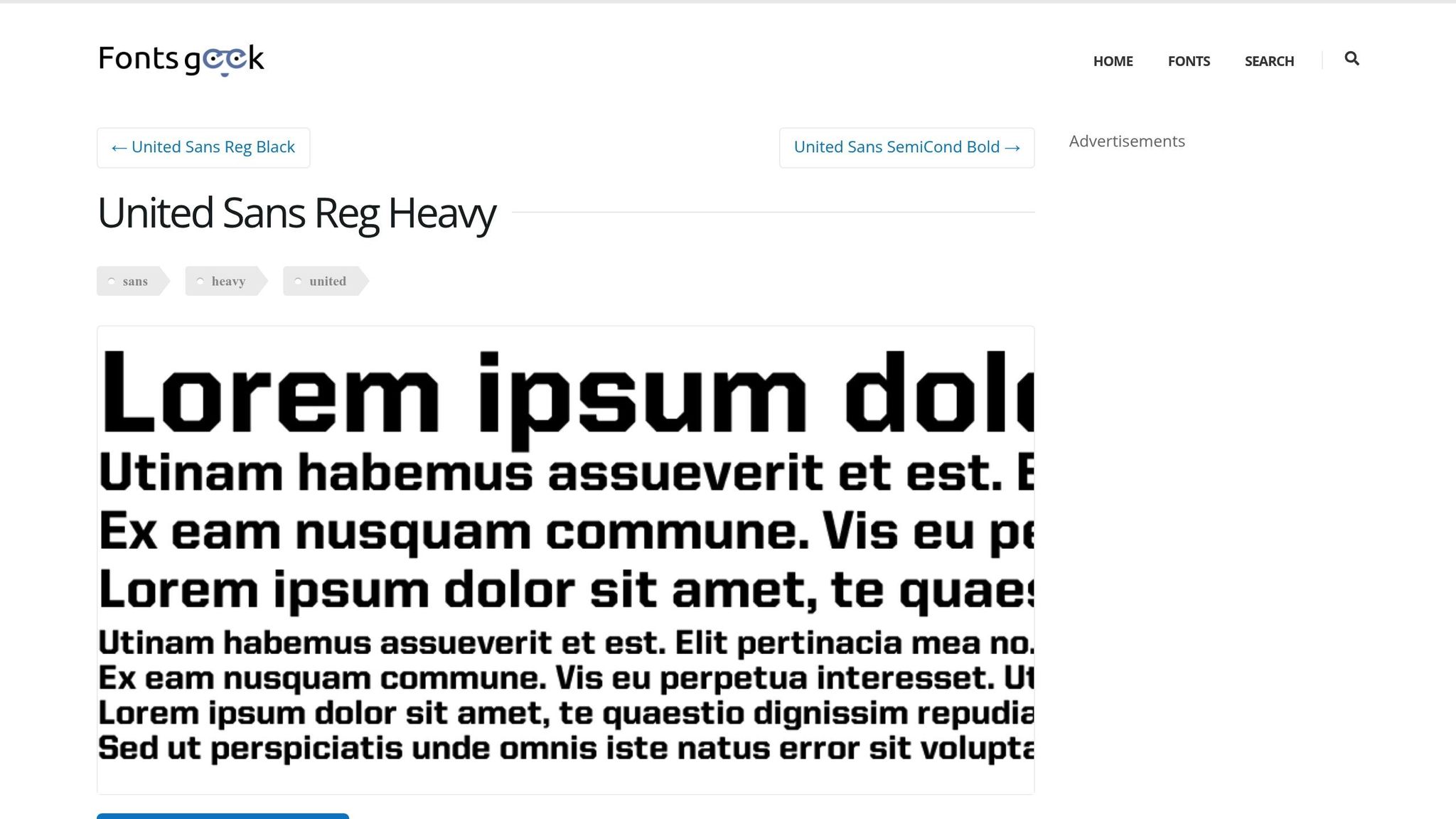 United Sans Reg Heavy