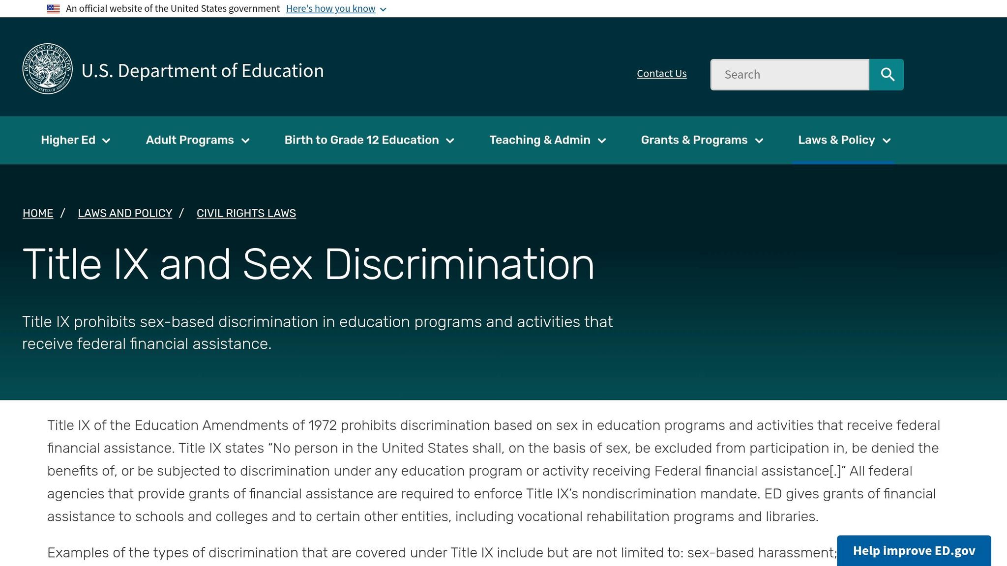 Title IX
