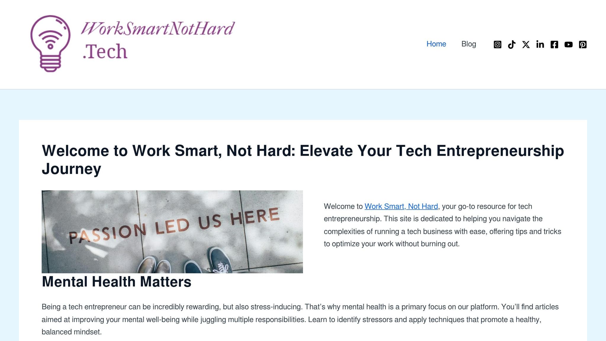 Work Smart, Not Hard