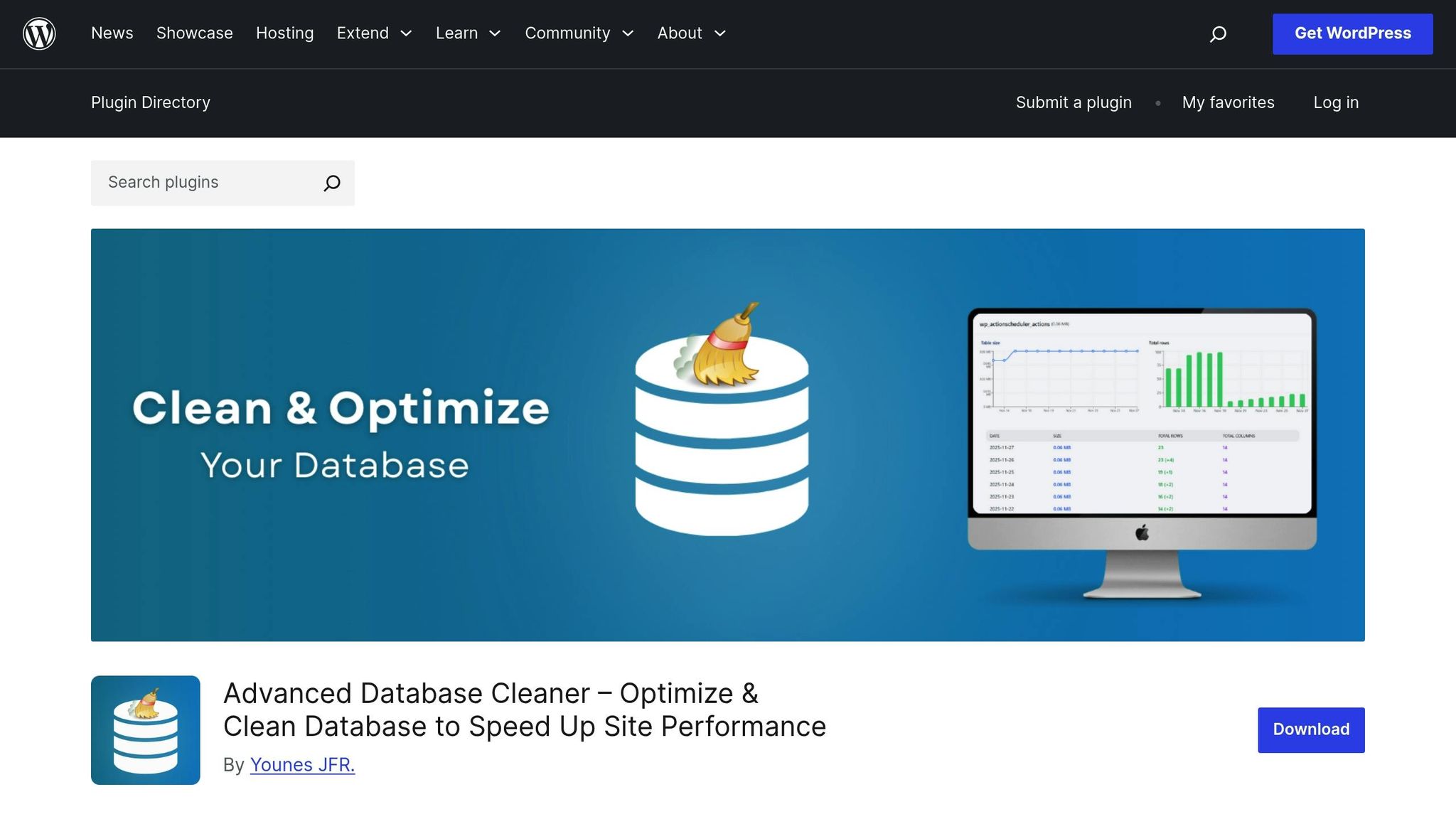 Advanced Database Cleaner