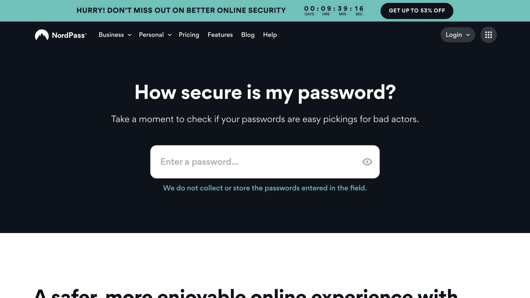 Strong Passwords