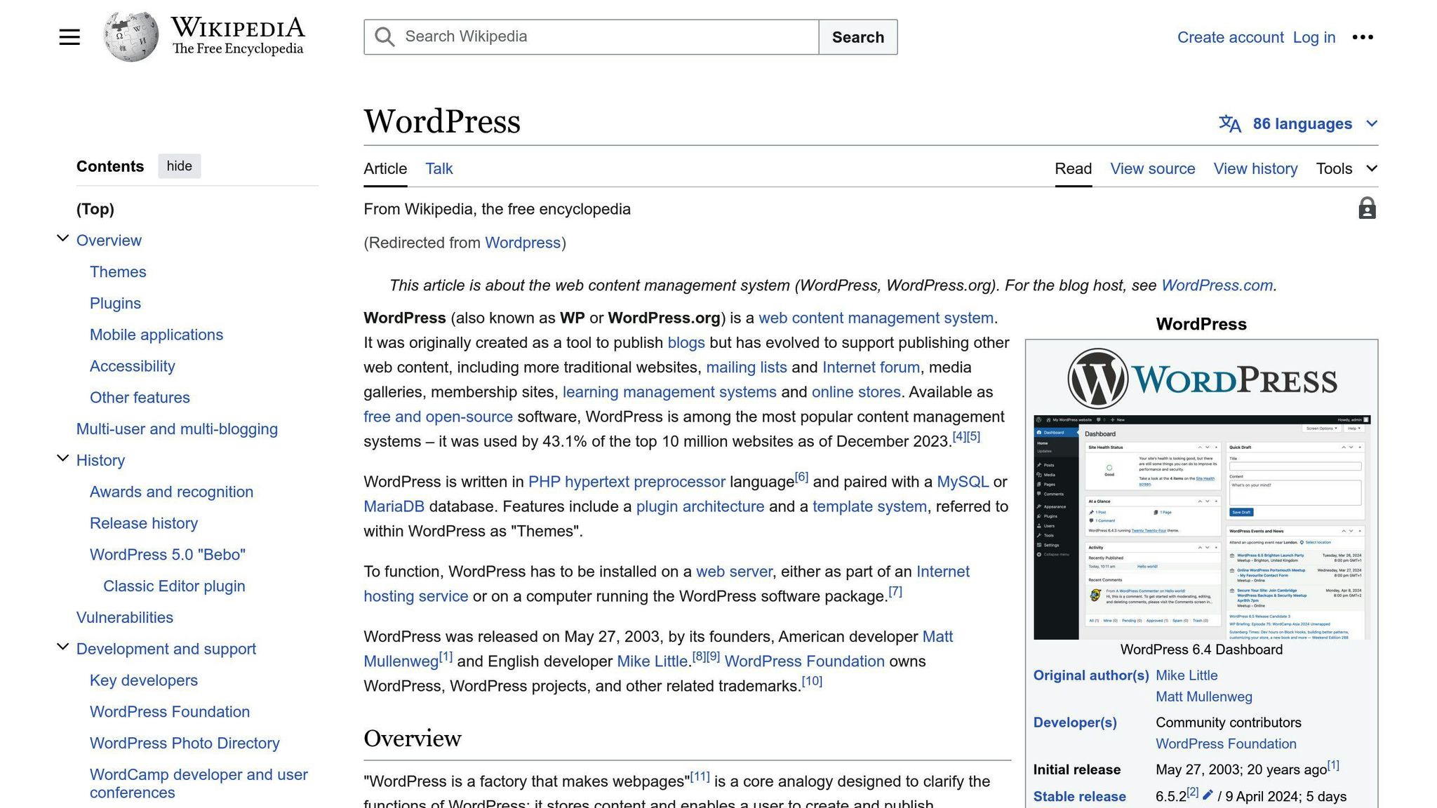 WordPress