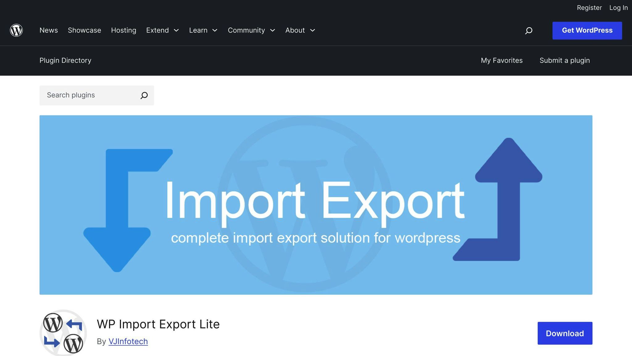 WP Import Export Lite