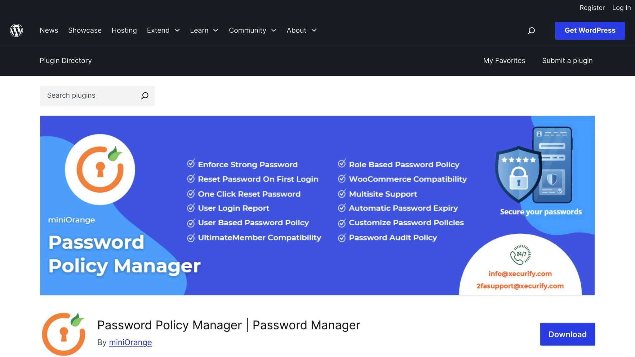 Password Policy Manager