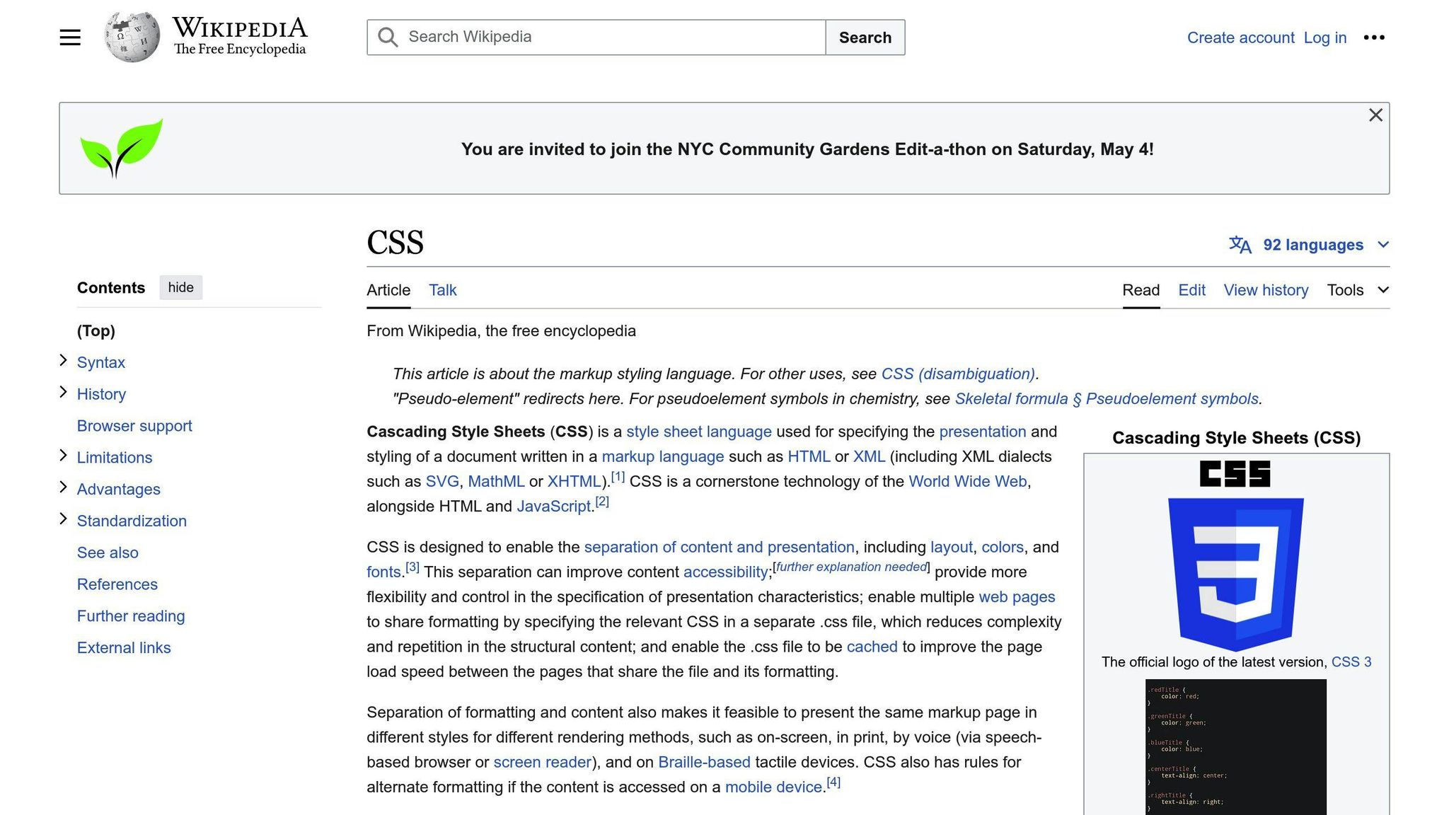 css