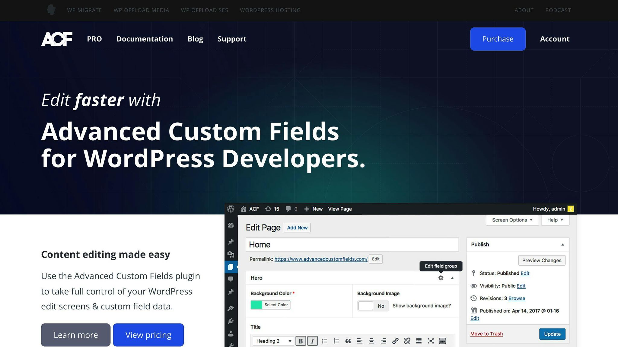 Advanced Custom Fields