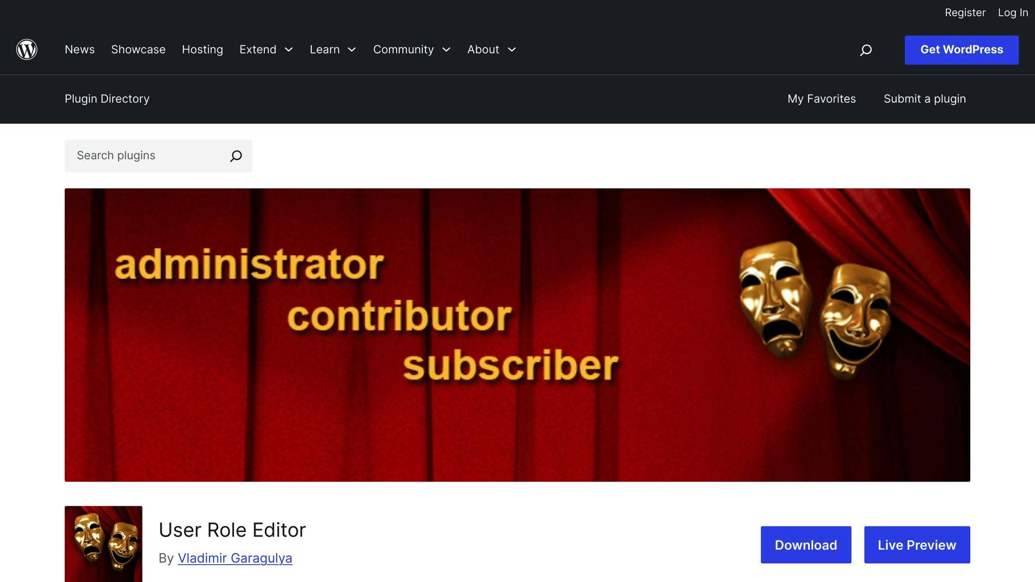 User Role Editor