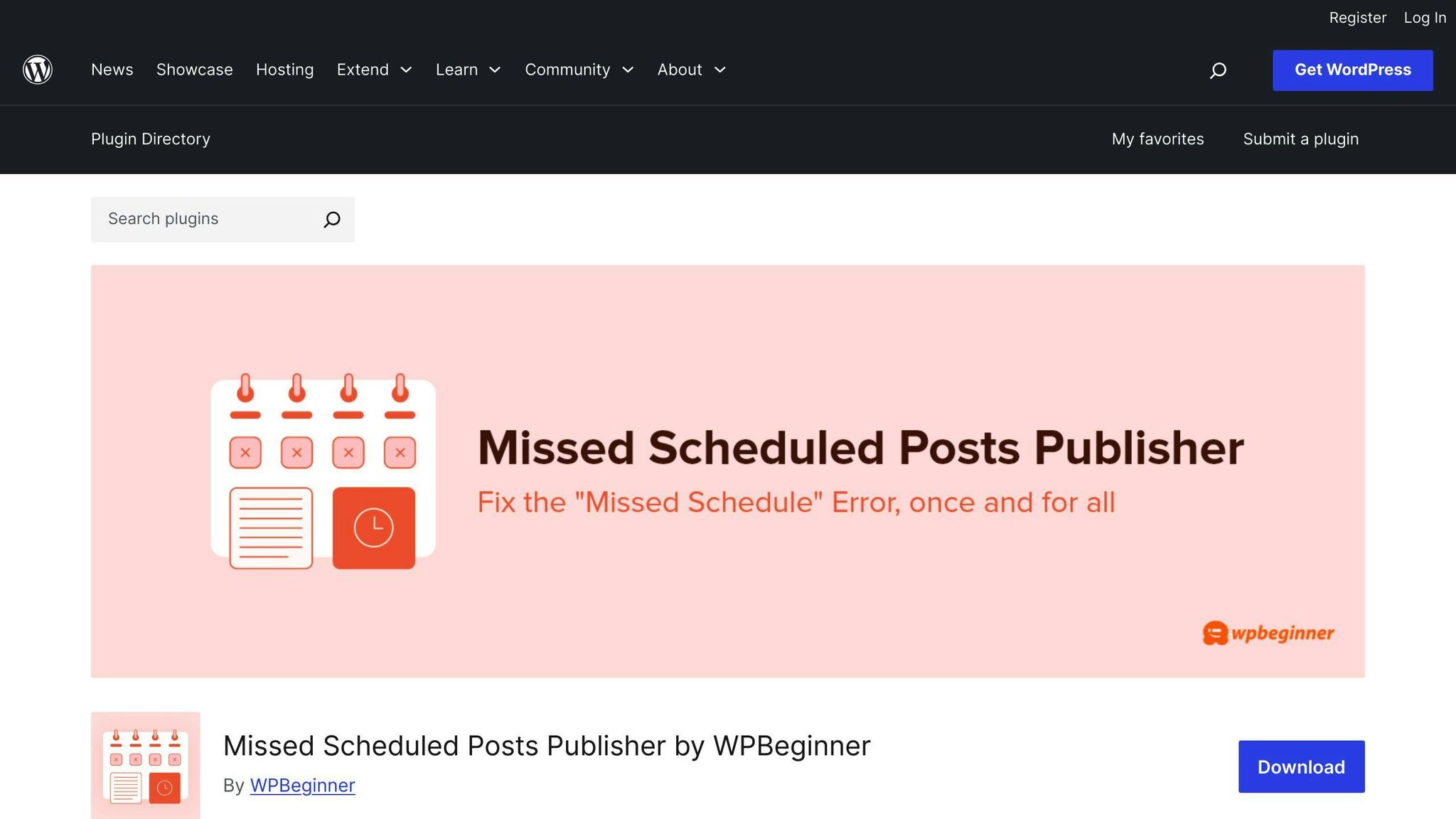 Missed Scheduled Posts Publisher