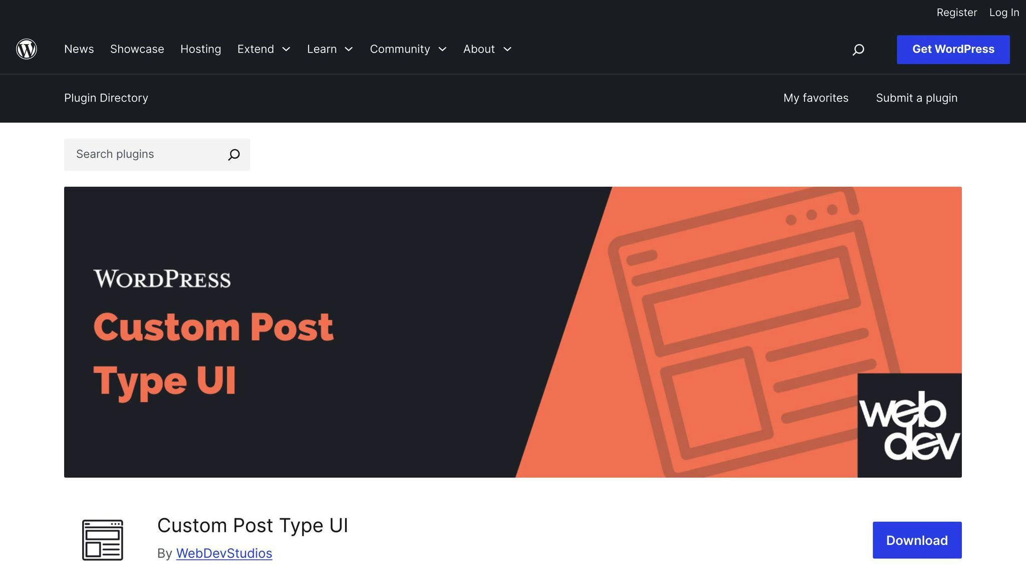 Custom Post Type UI