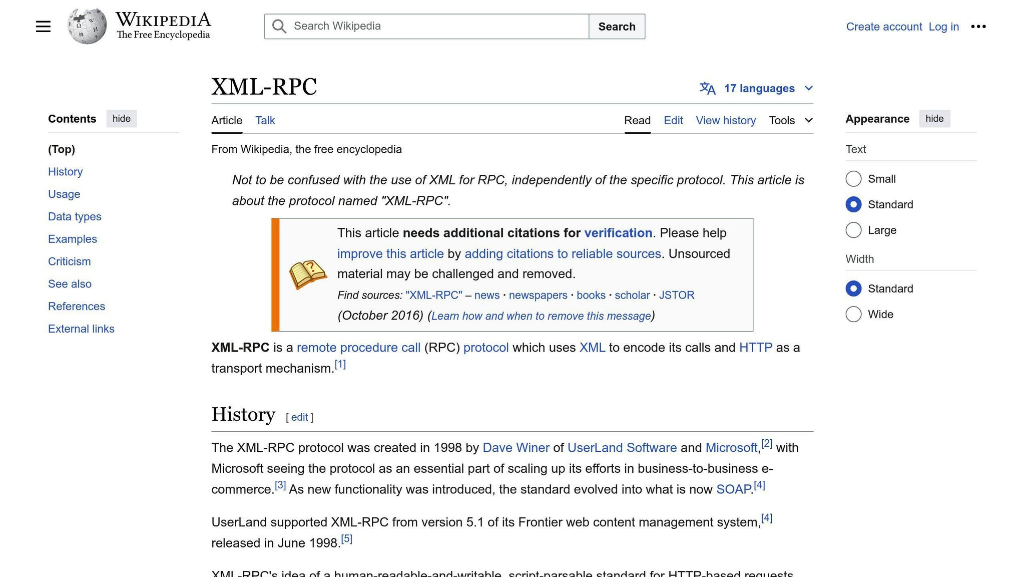 XML-RPC