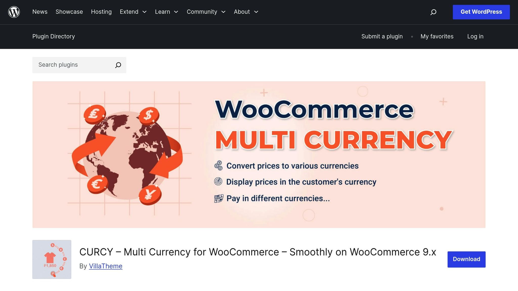 CURCY – WooCommerce Multi Currency